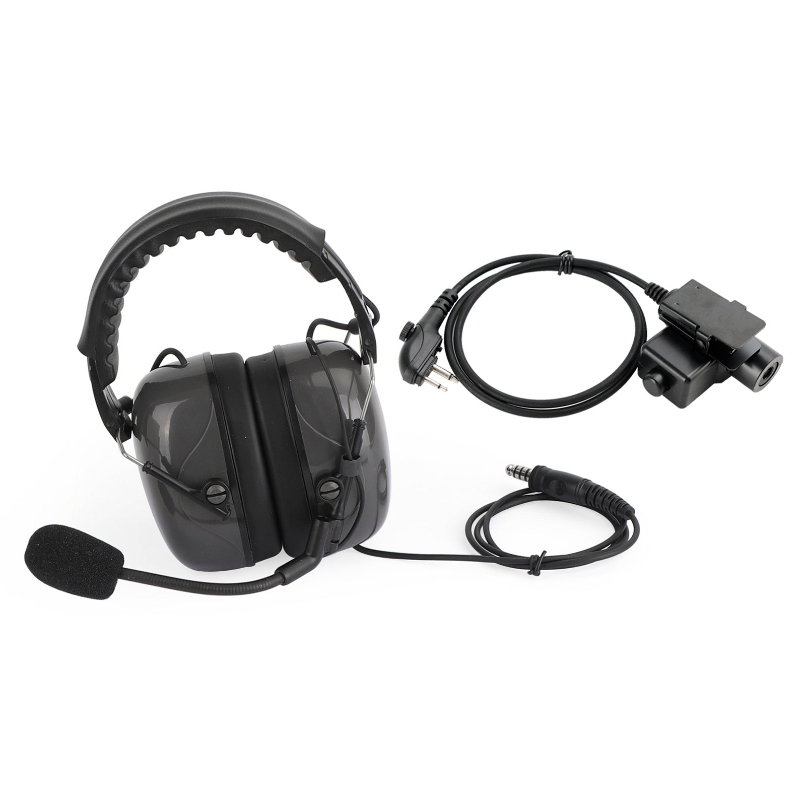 C5 Verstelbare ruisonderdrukkende headset 6-pins U94 PTT voor HYT TD500 TD510 TD520