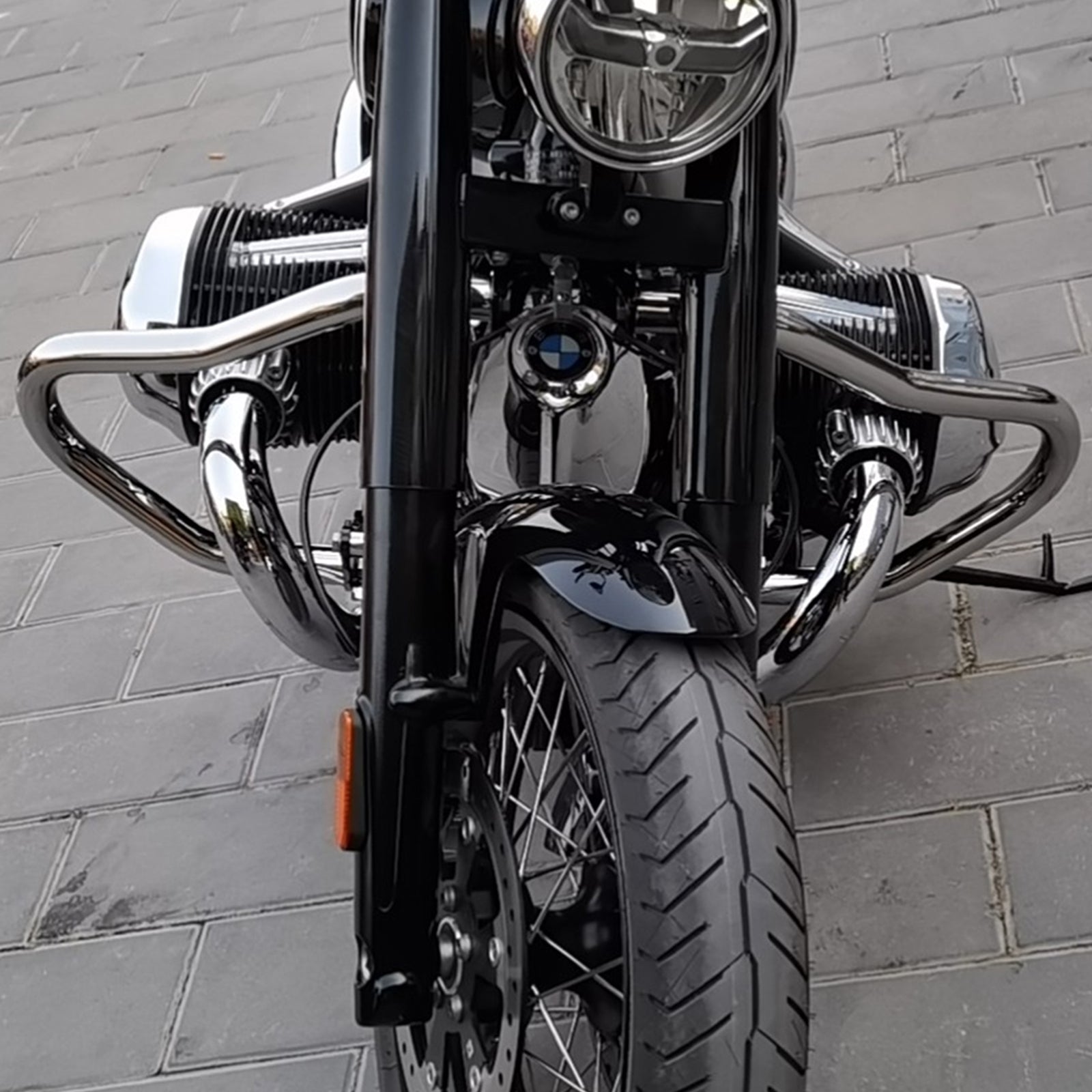 Motorbeschermer Crash Bar Frame Bescherm Bumper Zwart Past voor Bmw R18 Classic 20-21