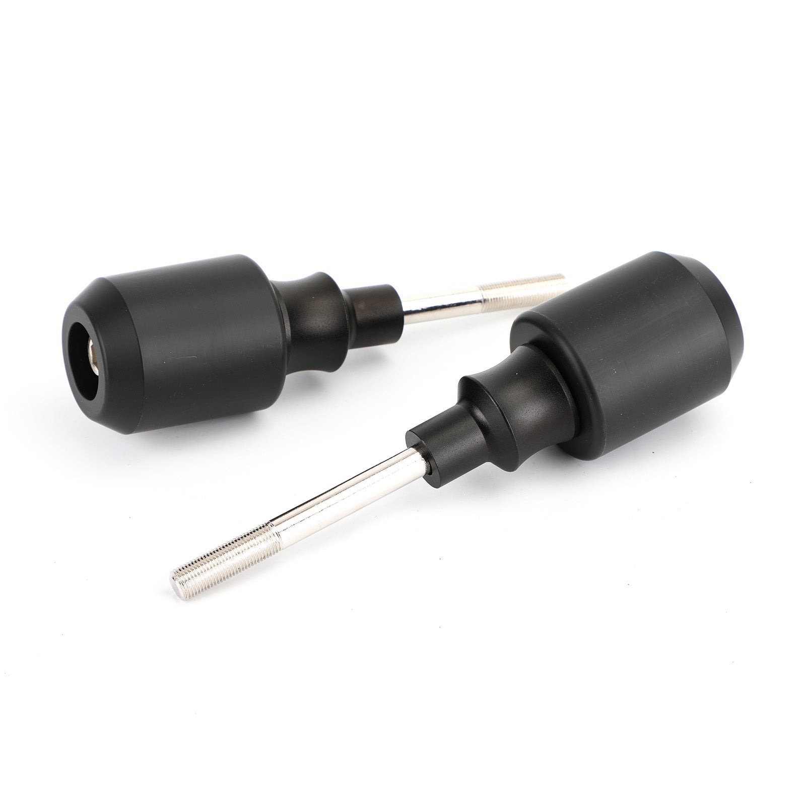Zwarte anti-crash frame sliders beschermer geschikt voor Yamaha MT07 FZ07 2013-2021 generiek