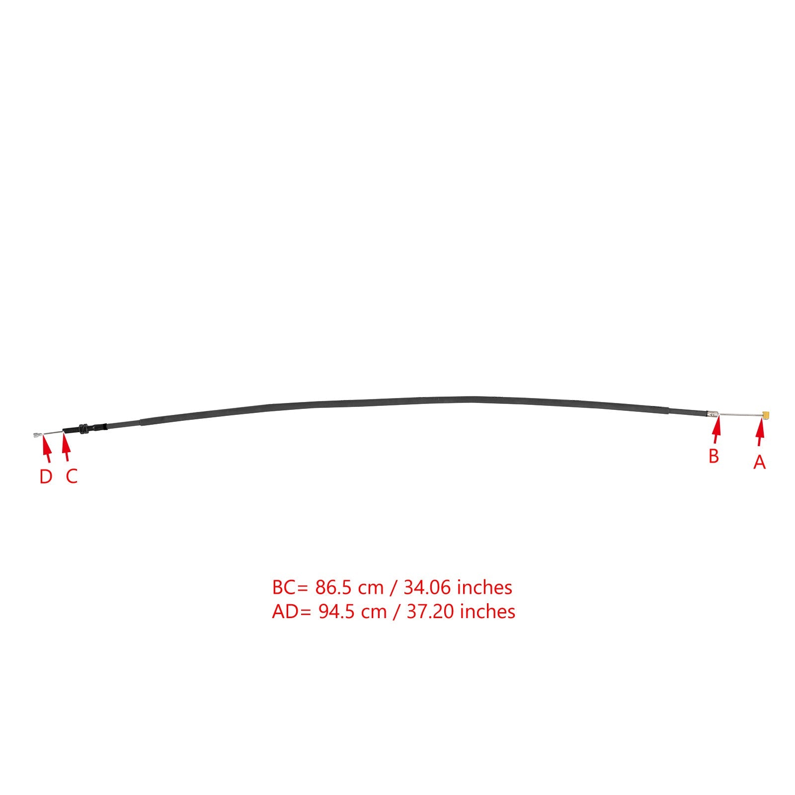 Výmena kábla motocyklového kábla pre Yamaha YZF R3 YZF-R3 2015-2020 Generic