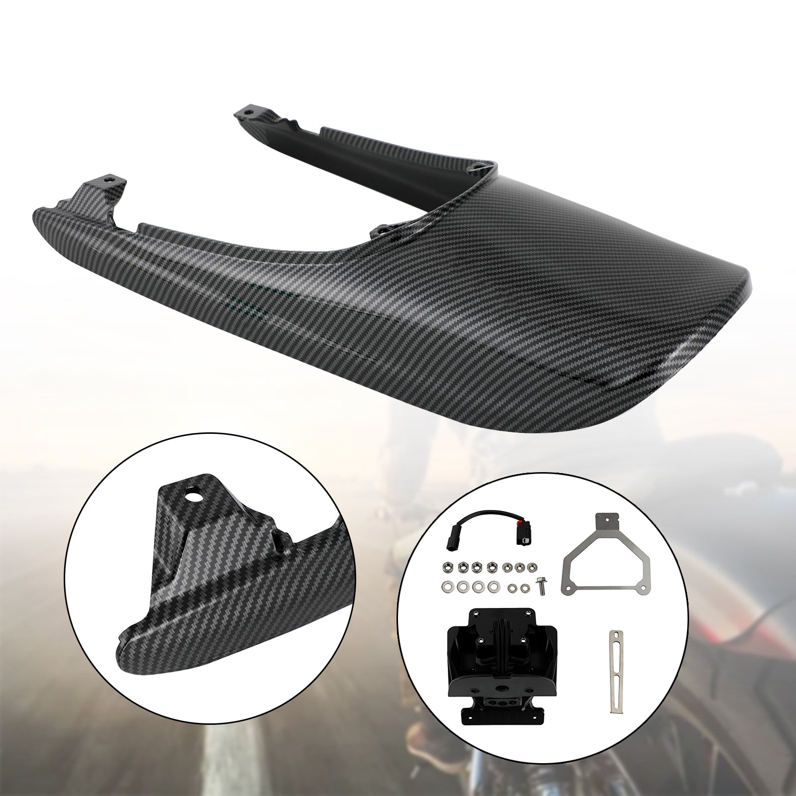 2018-2022 Kawasaki Z900RS Tail Cowl Fairing+Suplens