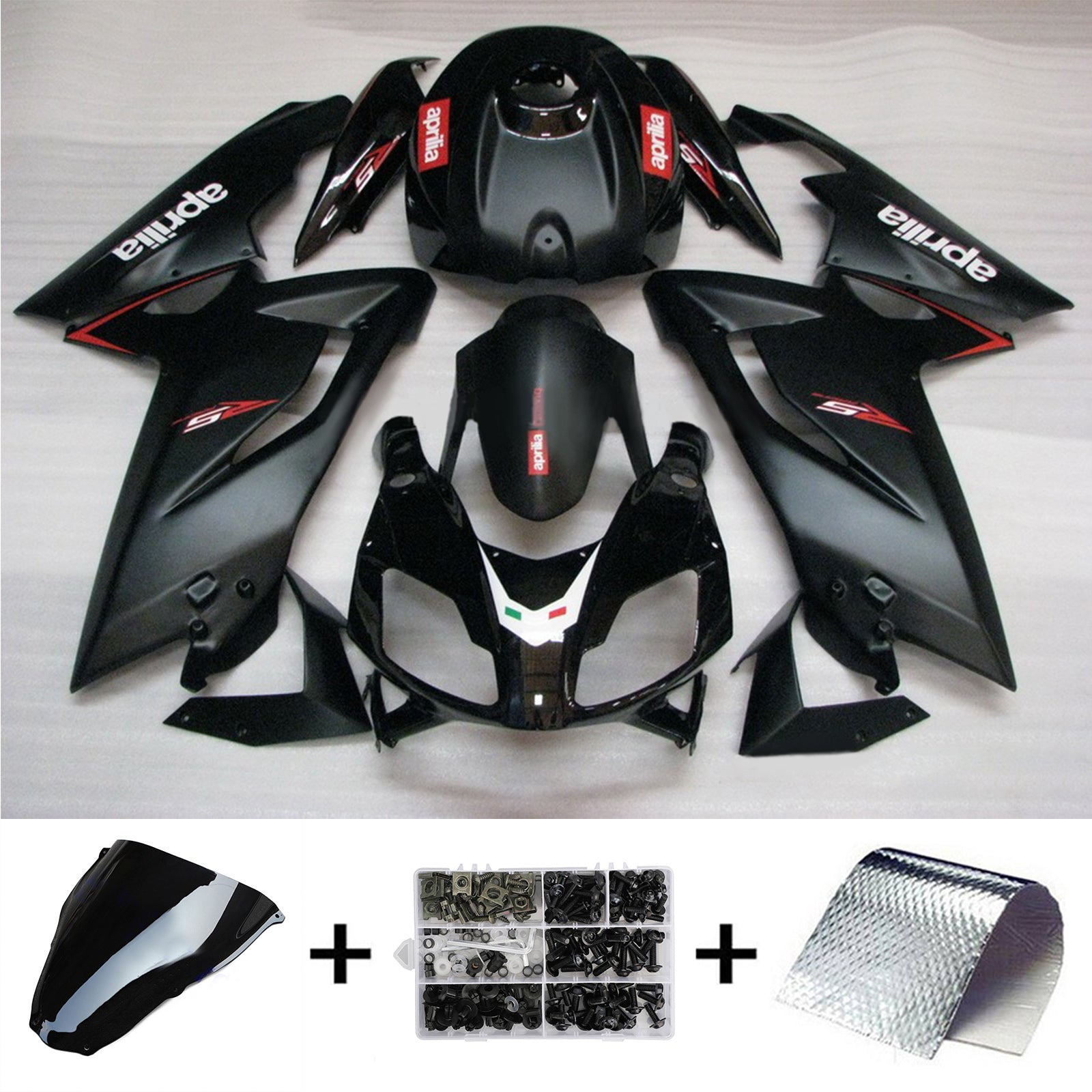 2006-2011 Aprilia RS125 Amotopart Injection Fairing Kit Bodywork Plastic Abs # 119