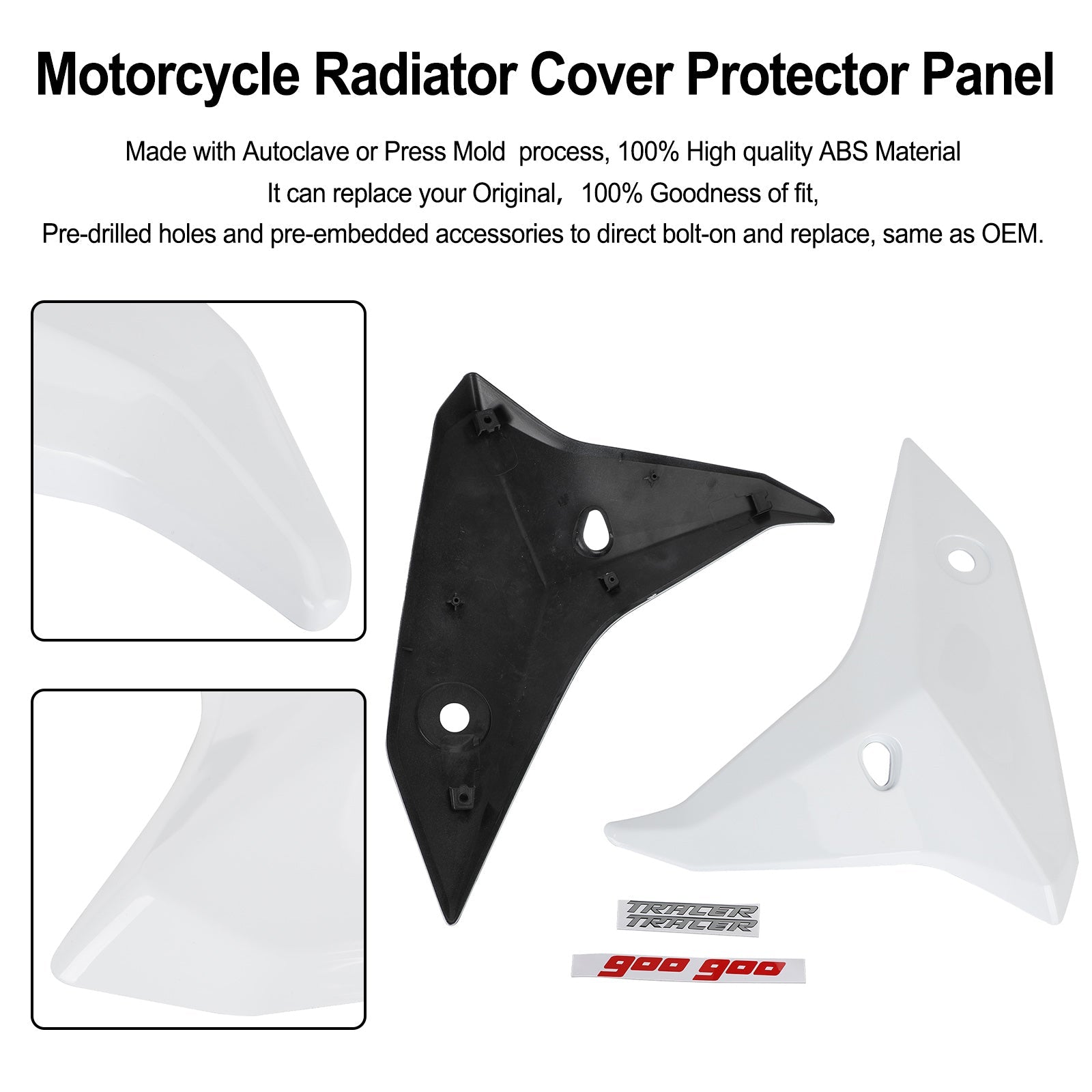 2018-2020 YAMAHA tracer 900 GT Radiator Side Cover Fairing Panels