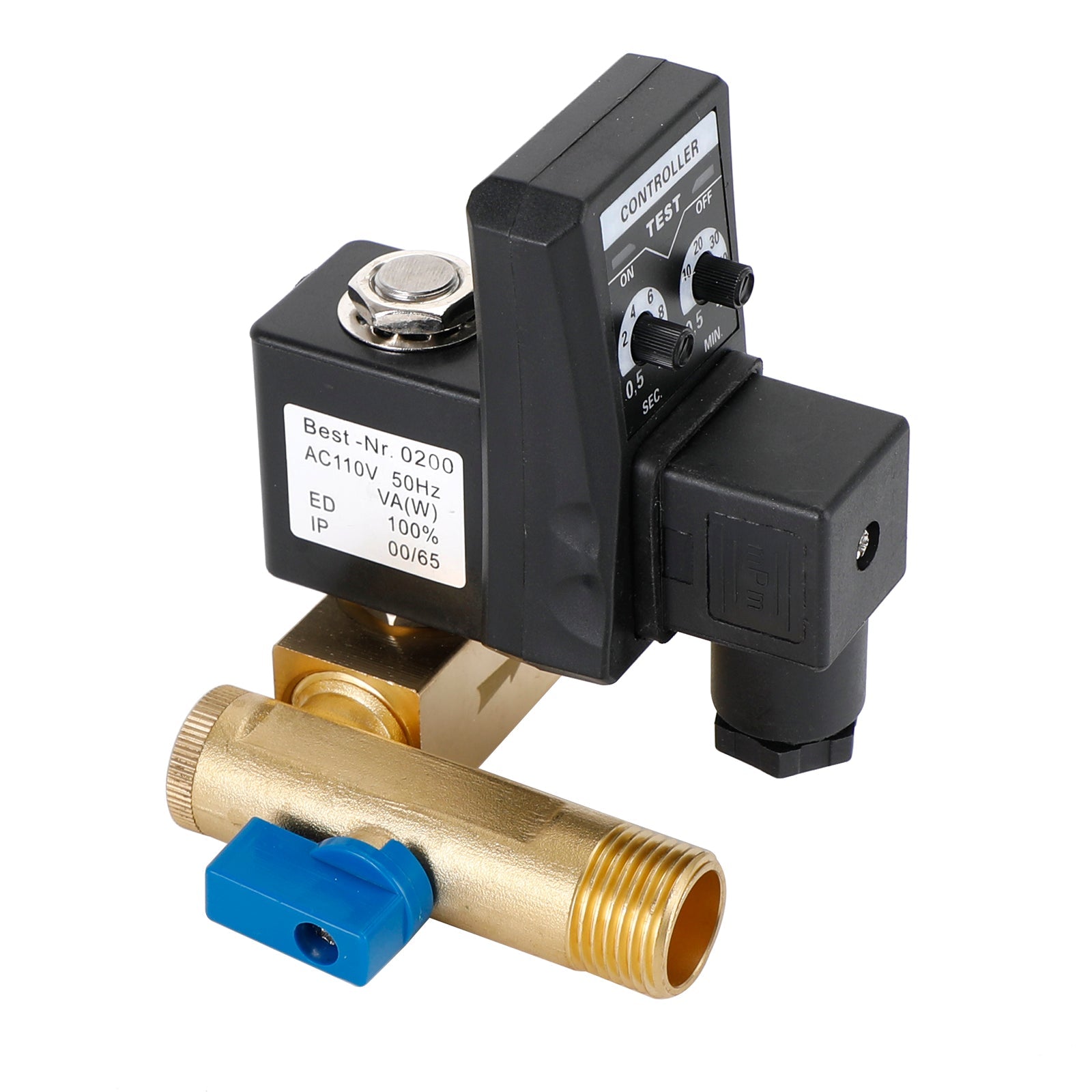 1/2" Vanne de vidange automatique des condensats du compresseur d'air électronique temporisé