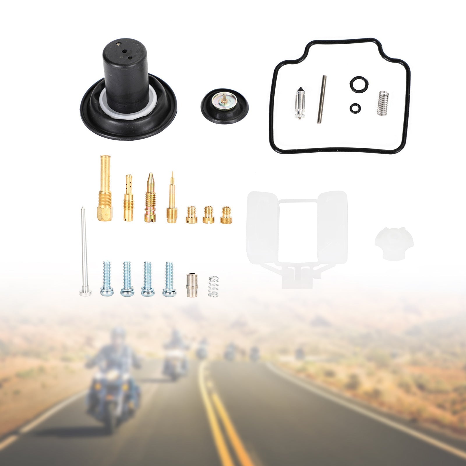 Forgasserkarbohydrater ombyggingssett Fit for Honda CN/CH250 Helix/Fusion 250 Big Ship22 Generic