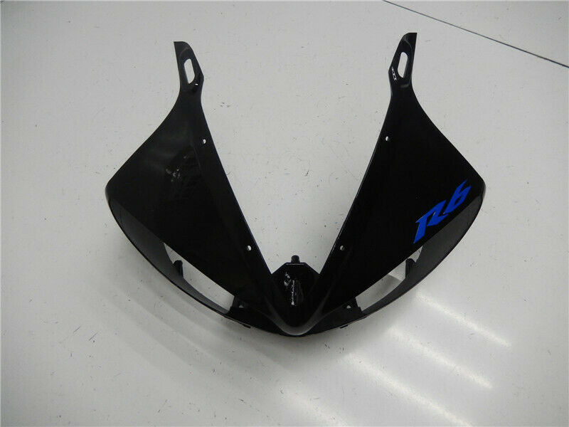 Kit en plastique d'injection de carénage avec un ajustement du boulon pour yamaha 2005 yzf r6 bleu noir générique