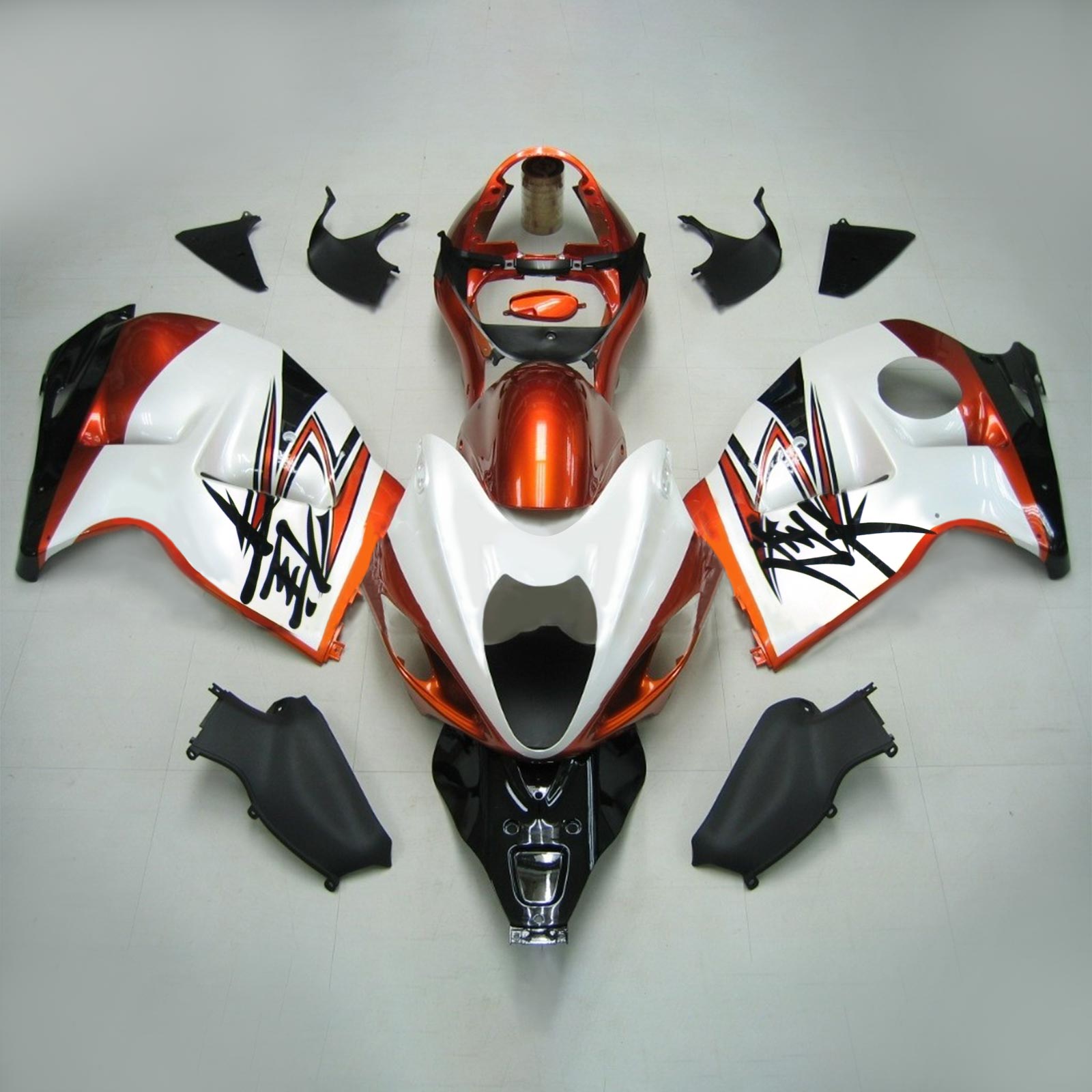 1999-2007 Suzuki Hayabusa GSX1300 Amotopart vstrekovacia kapotážová súprava karoséria Plast ABS #108