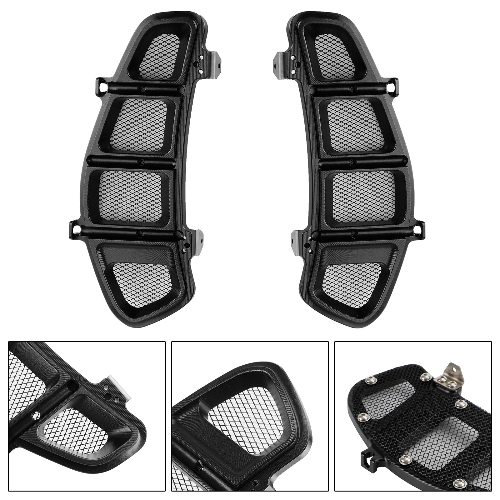 vESPA GTS 250 300 Motorcykel Radiator skyddsskydd Radiatortäcke