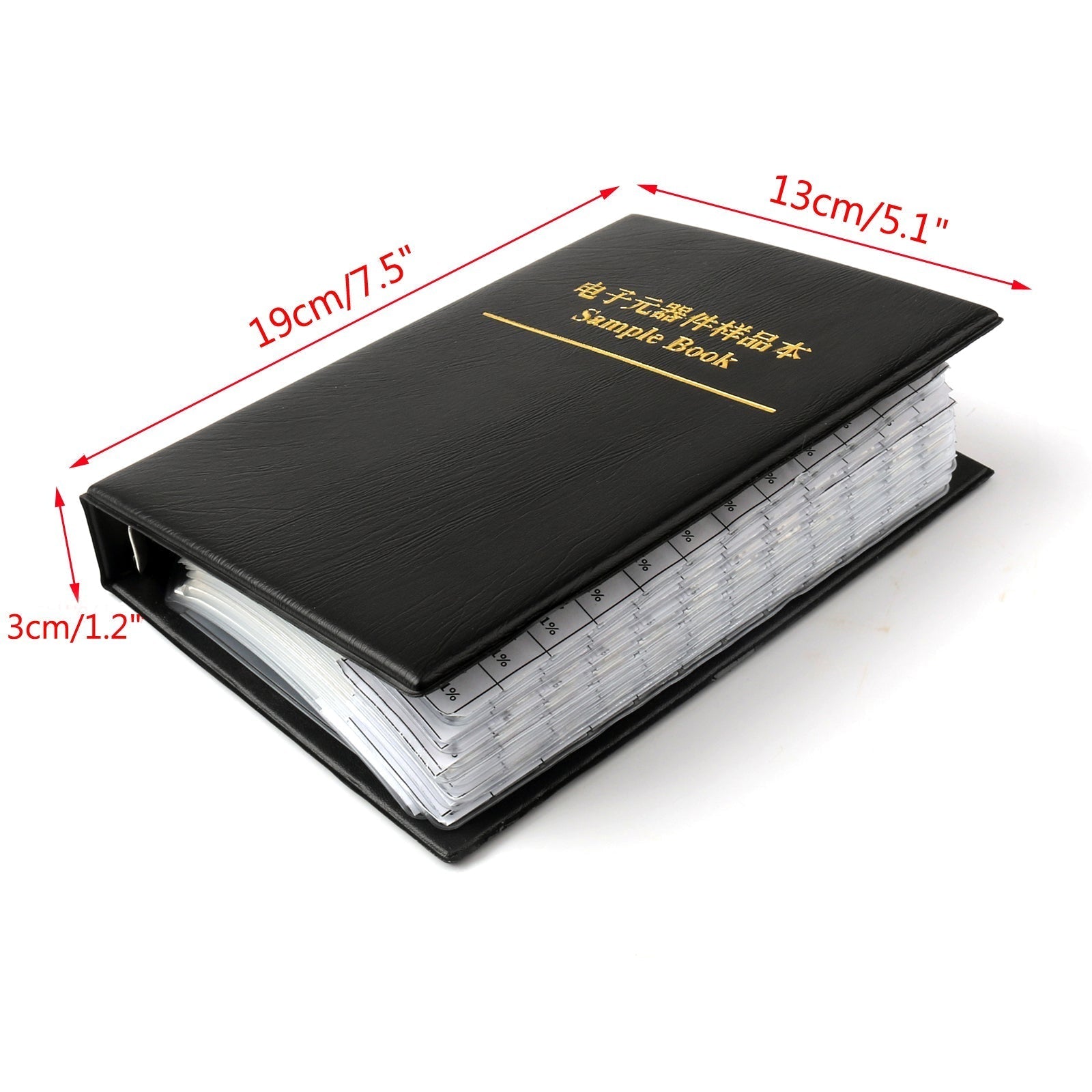 2000pcs 0805 1% SMD Chip Smt Resistor 63 Valeurs + condensateur 17 Valeur échantillon de valeur