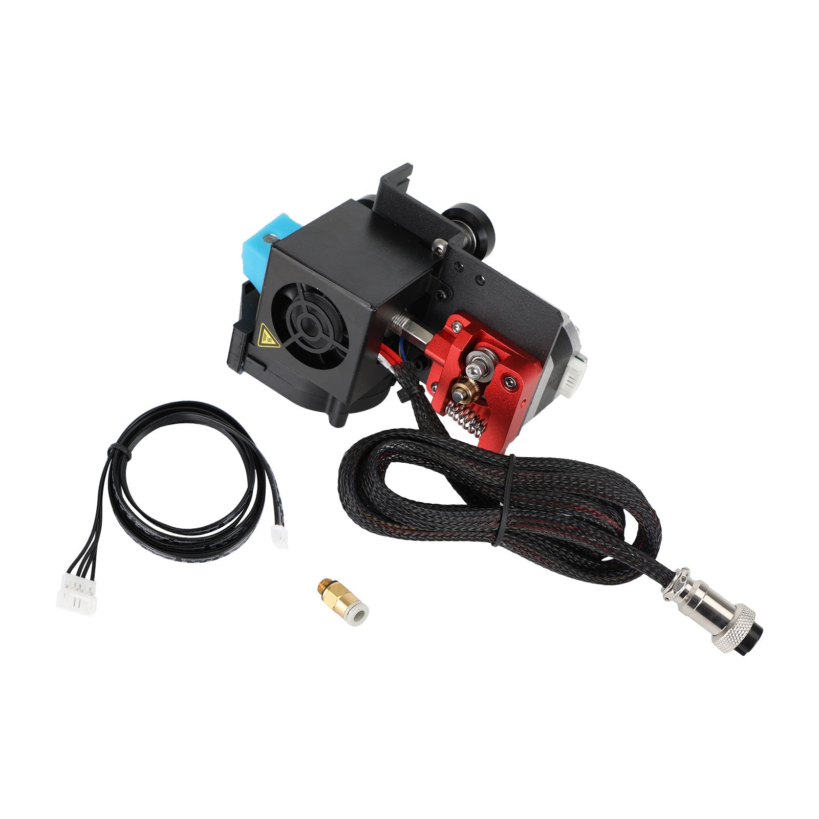 Impresora 3D MK8, polea de accionamiento directo, extrusora de ventilador Turbo para CR-10 Ender3 12V/24V