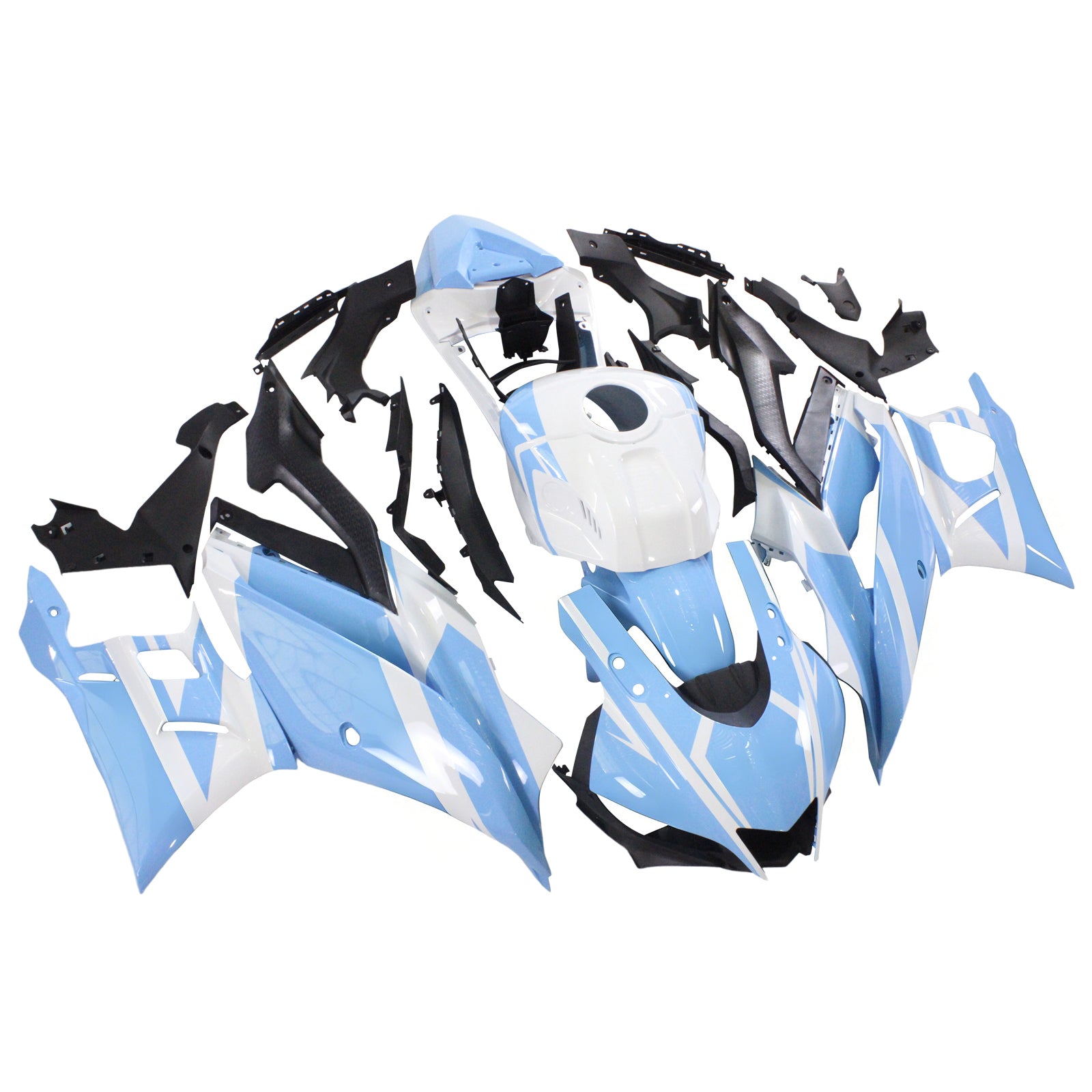 Injection Fairing Kit Bodywork Plastic ABS fit For Yamaha YZF-R3 R25 2019-2021
