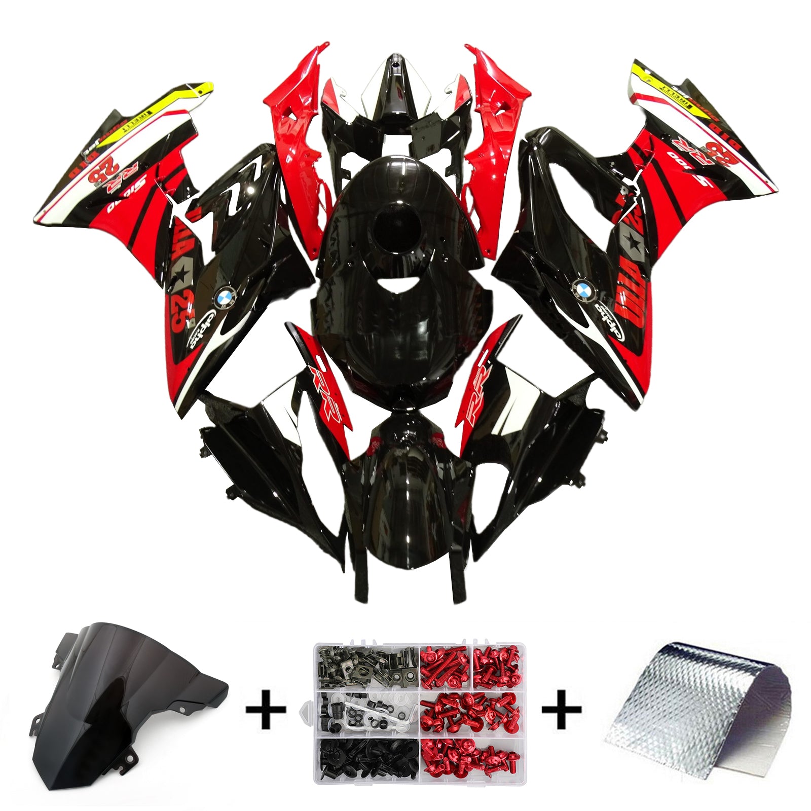 2015-2016 BMW S1000RR vstrekovacia kapotážová súprava Kodework plast ABS