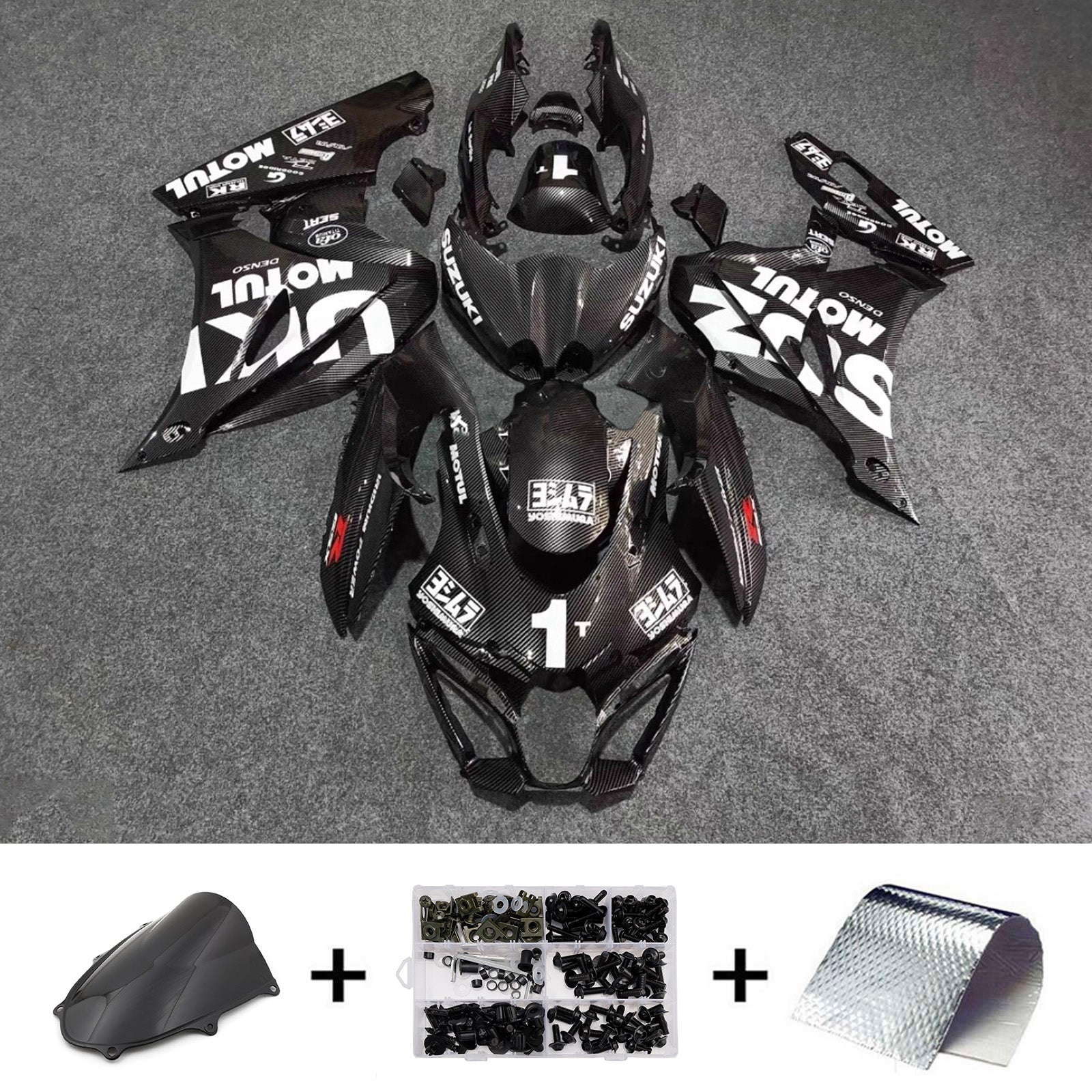 Injection Fairing Kit Bodywork Plastic ABS For Suzuki GSXR1000 2017-2025 K17
