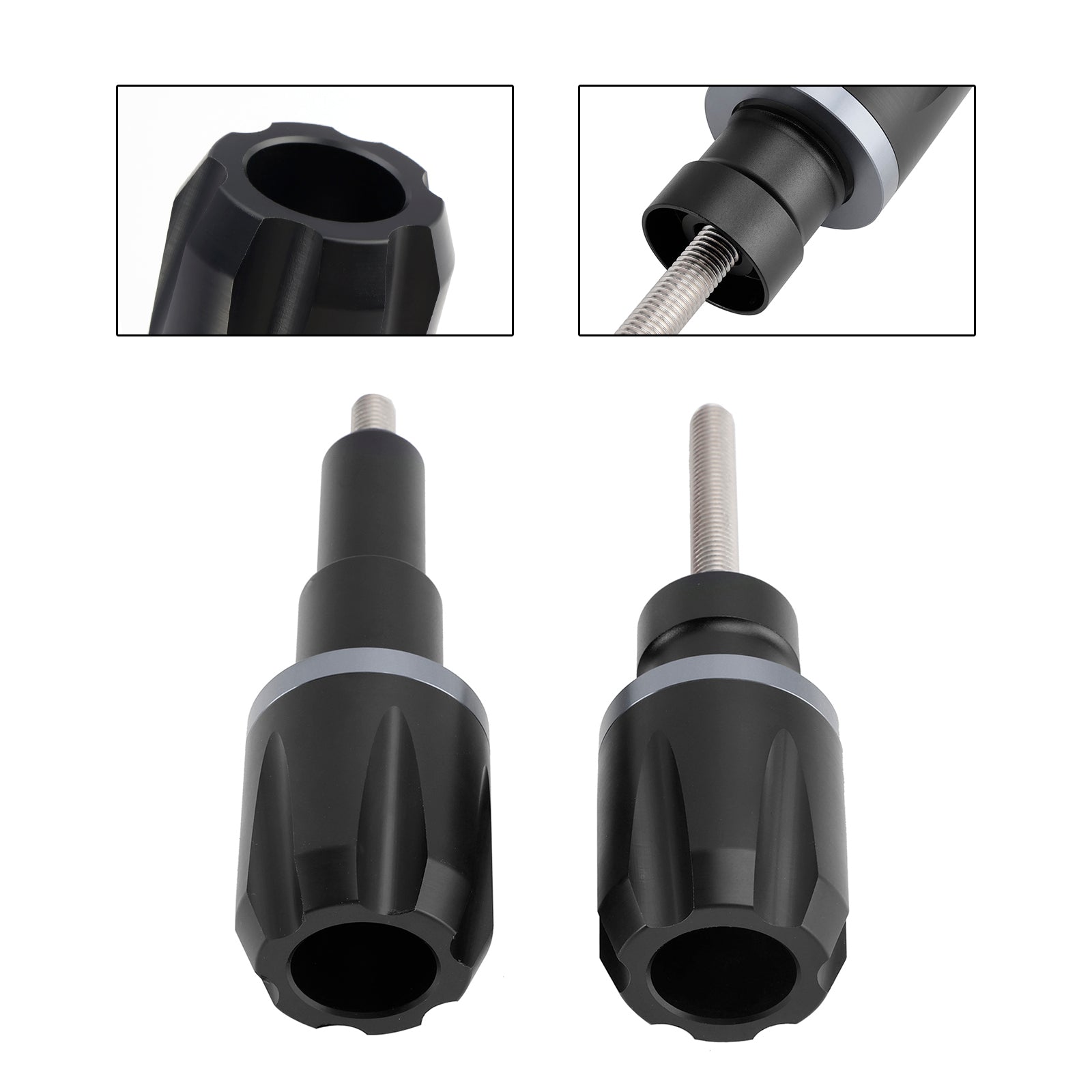 2019-2023 BMW F900R F750GS F850GS CNC Cadre anti-crash Sliders Protector Blue Black