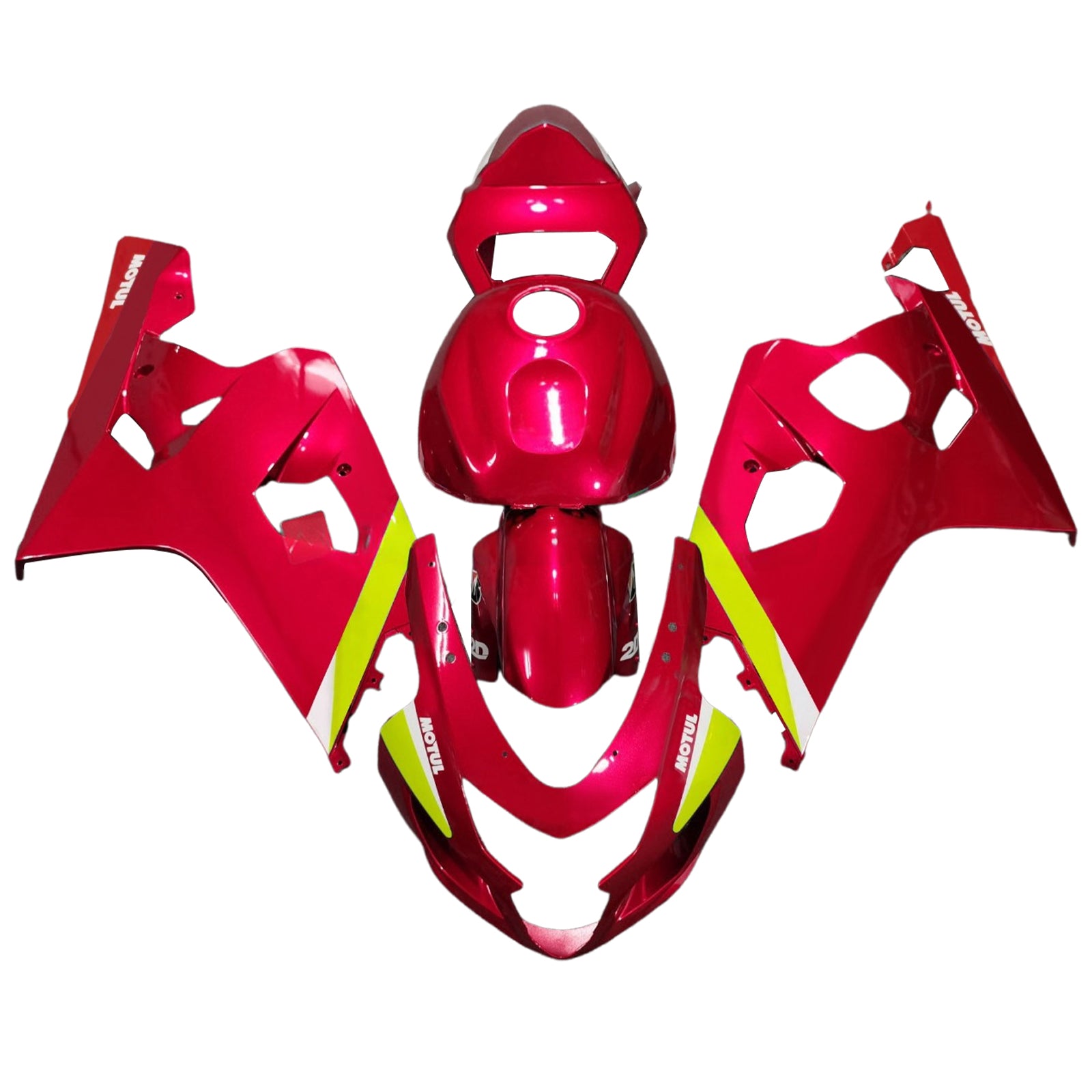 Kit na vstrekovanie kapoty karoséria plastový abs pre Suzuki GSXR 600/750 2004-2005 K4