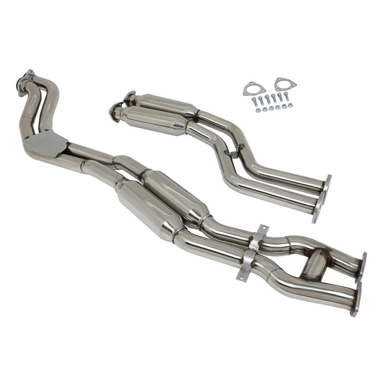 2001 2003-2006 BMW M3 3,2L Système d'échappement catback pour tuyau de tuyau arrondi pour 1999