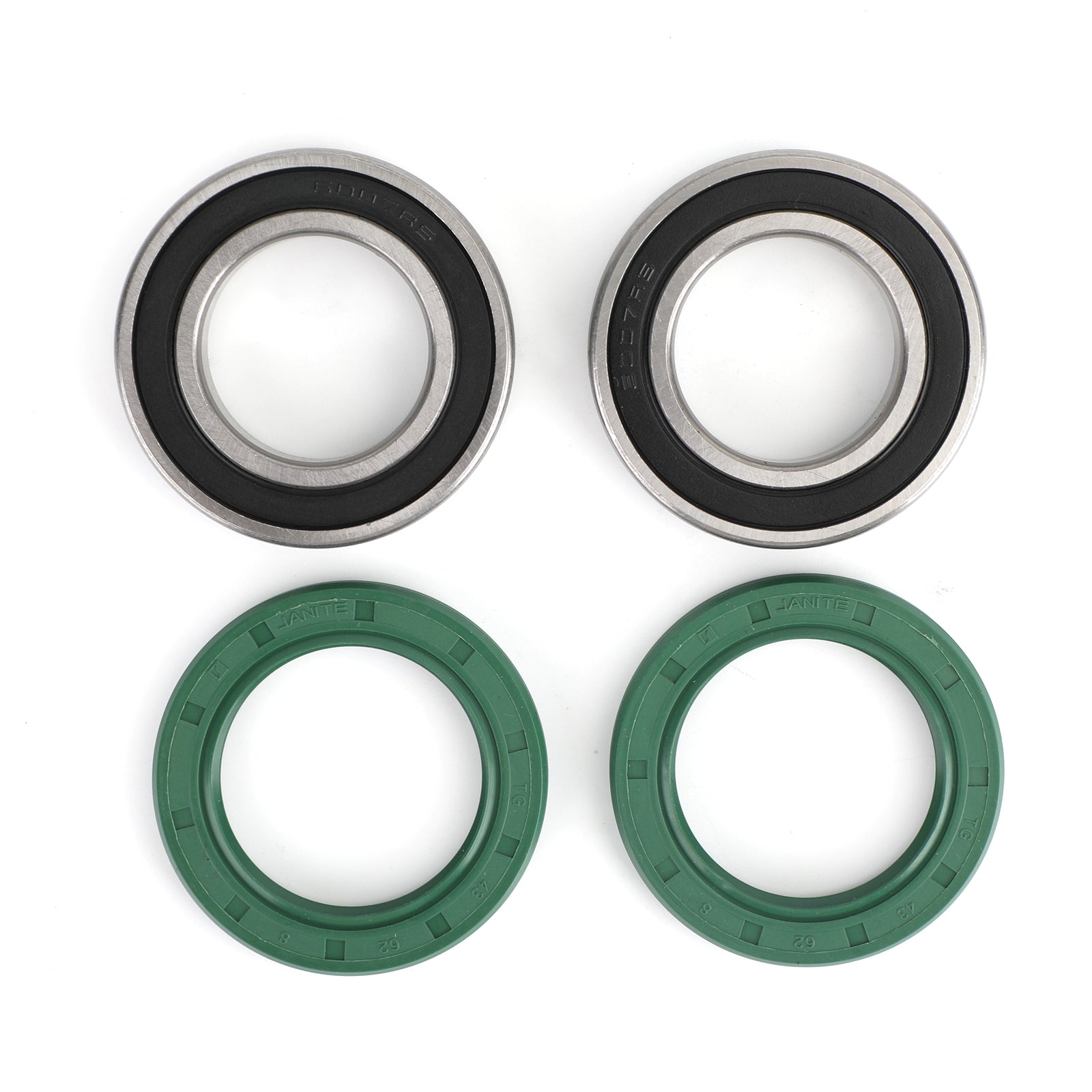 1985-1986 Yamaha Tri Moto, Tri Z-as wieldragerlagers + afdichtingen 93306-00705-00 93102-43341-00