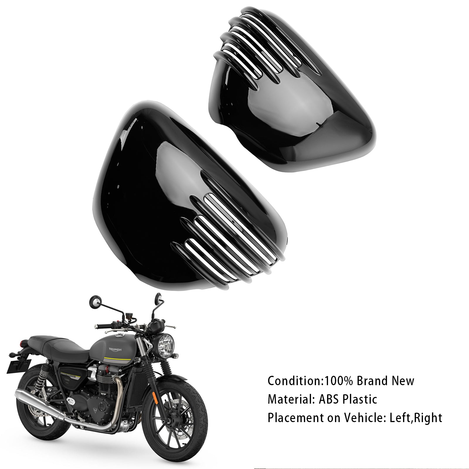 Side Seat Fairing Panel Cowl For Speed Twin 900 2023-2024