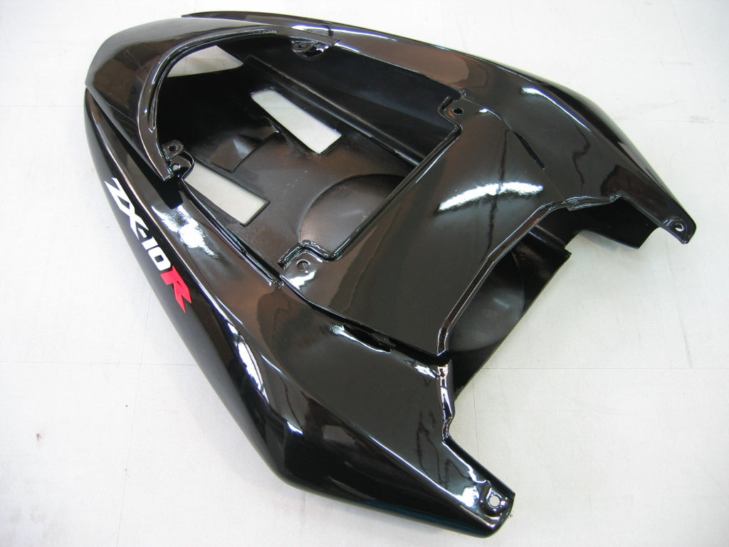 2004-2005 Kawasaki ZX 10R All Black Racing Fairings Generic