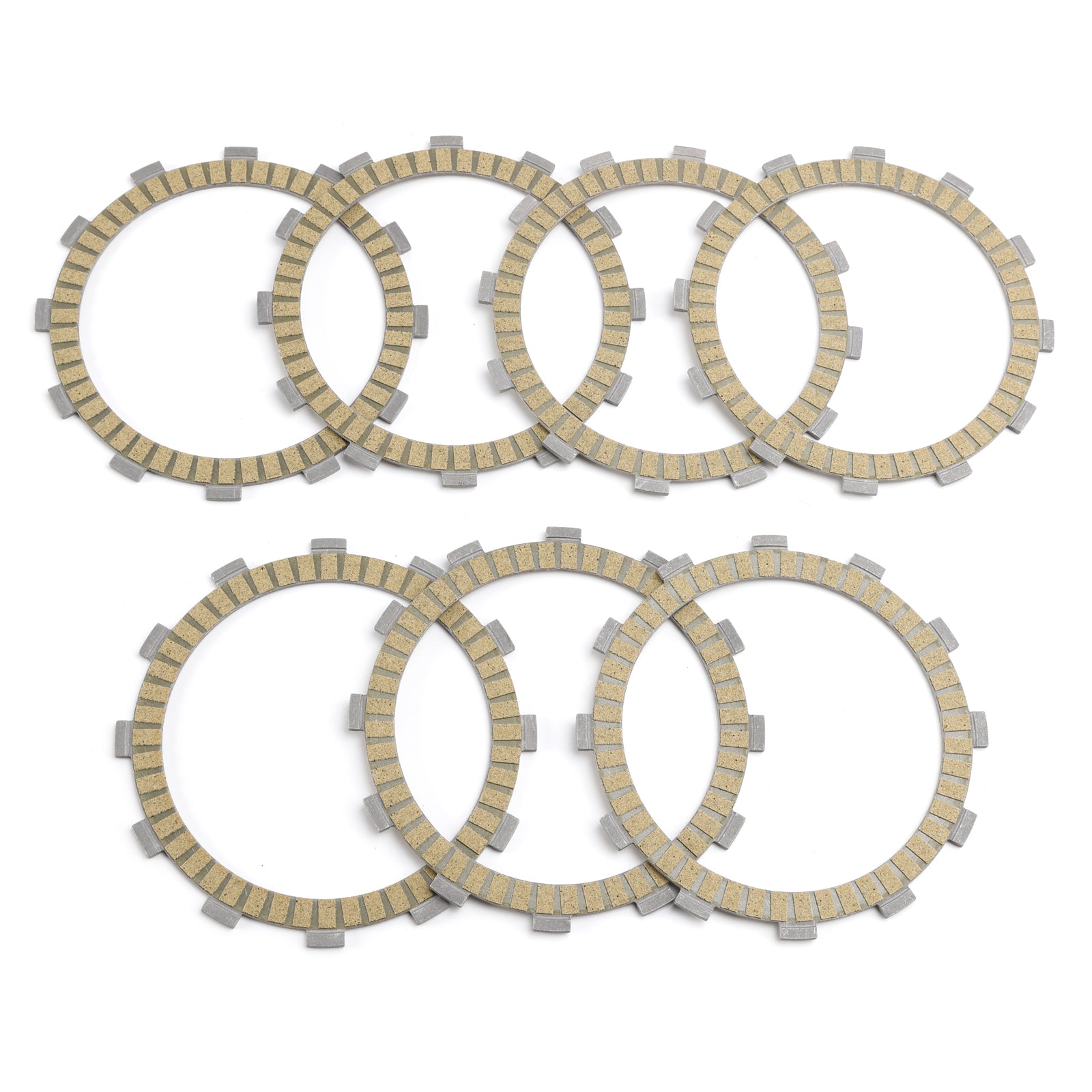 Clutch Friction Plate Kit för Kawasaki Ex500 Ninja 500 1994-2005 13088-1013