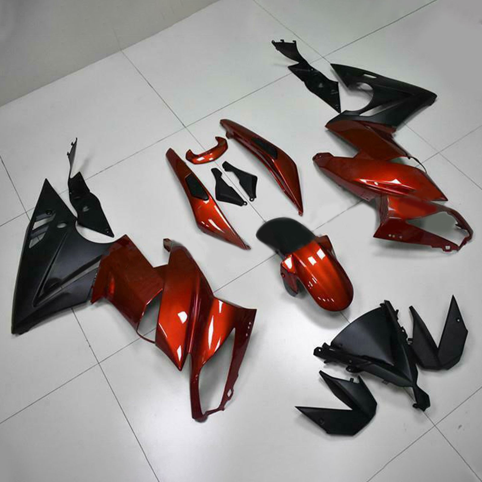 2009-2011 Kawasaki Ninja 650 ER-6F EX650 Fairing Kit Plastic 02# Generic