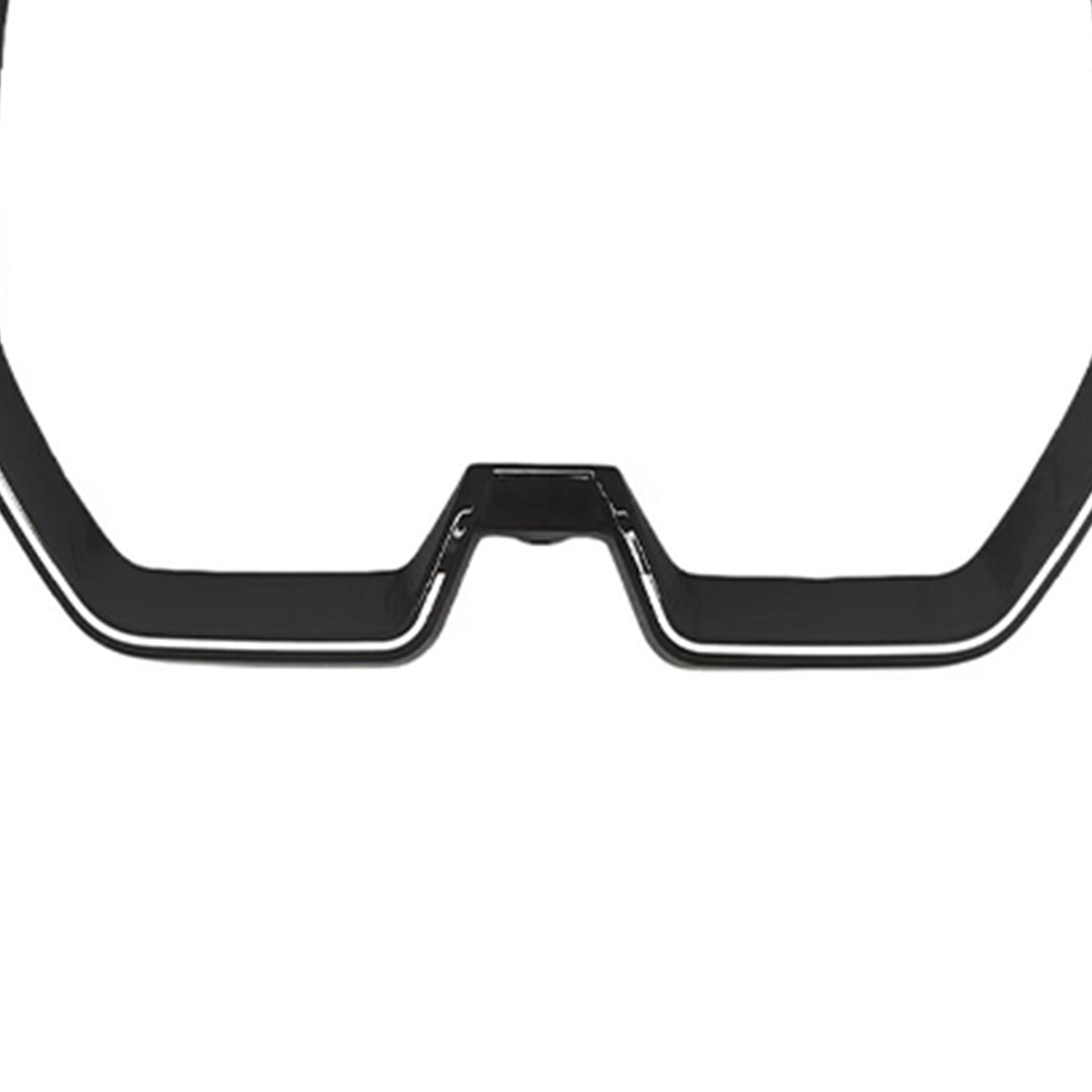 Black Front Bumper Kidney Grille Frame Replace Fit BMW iX SUV 2022-2025 W/LED