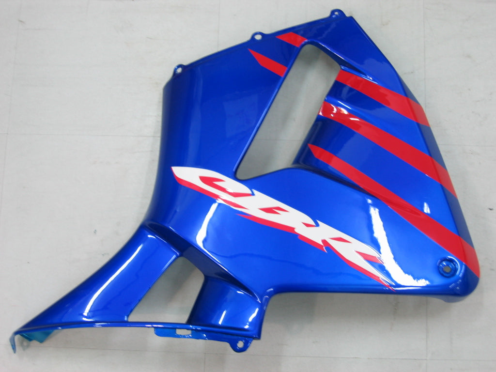 2005-2006 Honda CBR 600 RR Red Blue Silver CBR Racing Fairings Generic