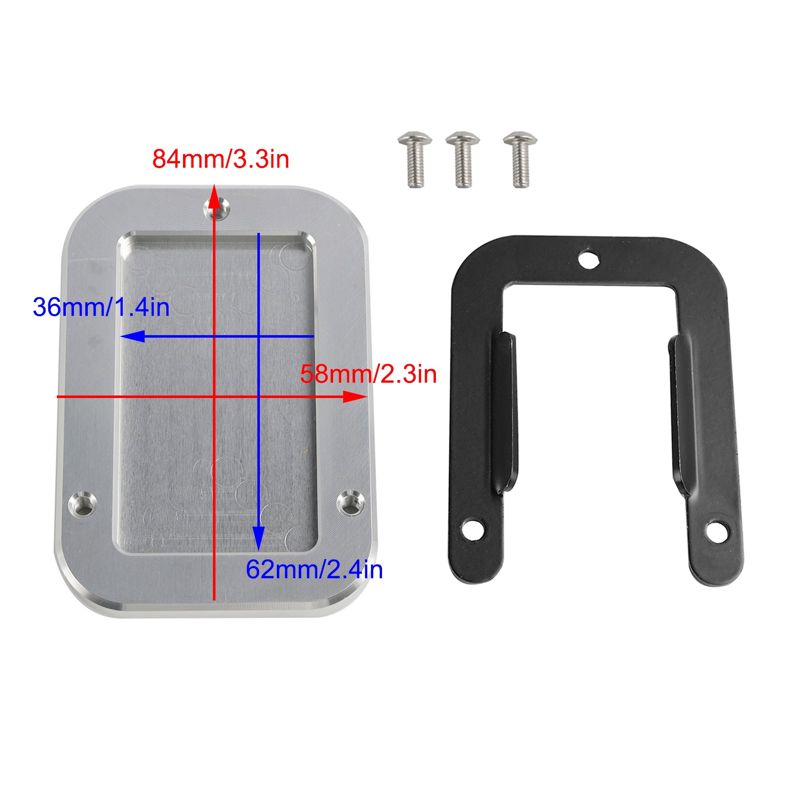 Kickstand Enlarge Plate Pad fit for INTERCEPTOR 650 2018-2023 GT 650 2019-2023