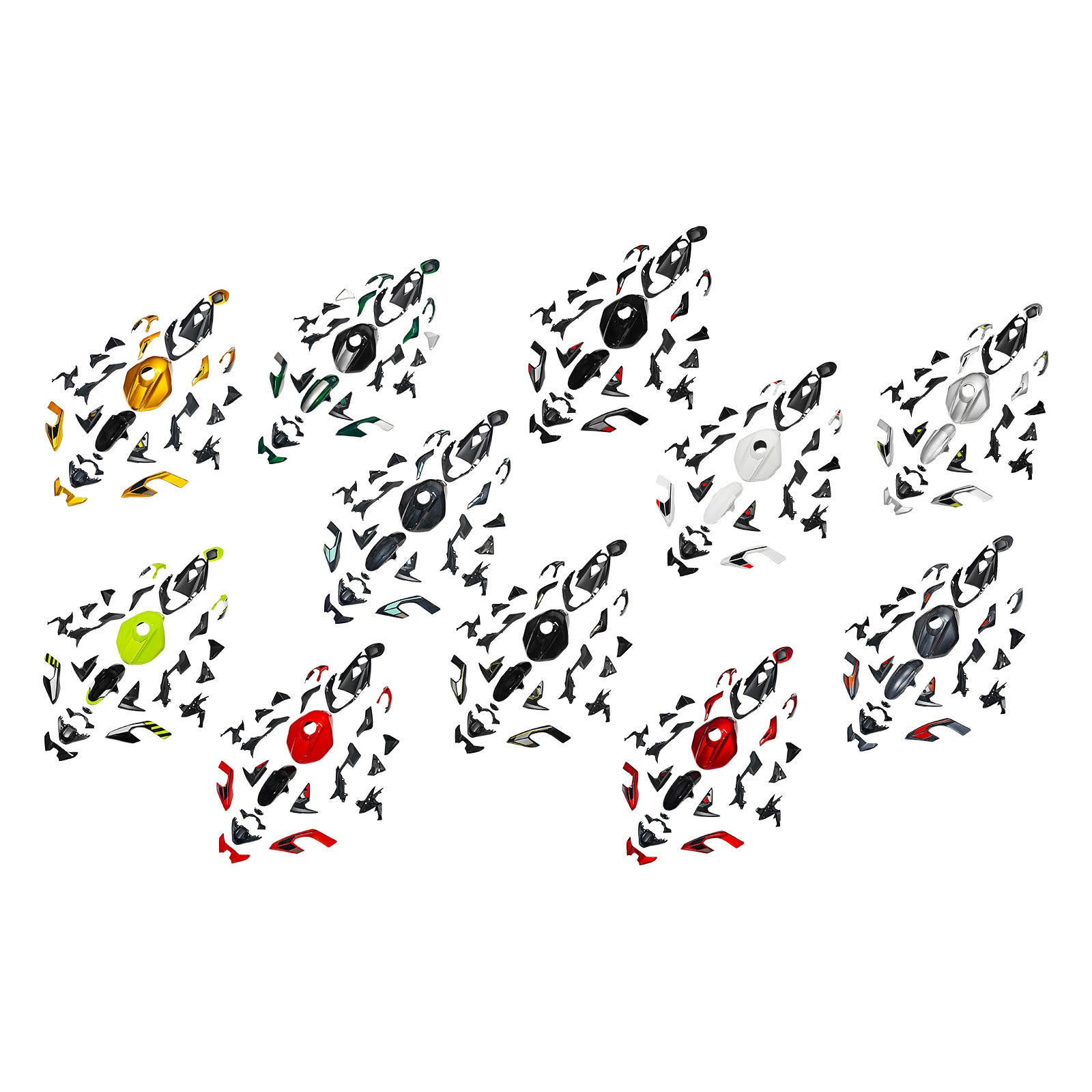 Injection Bodywork Fairing Kit for Street Triple 765 R/RS 2023-2025