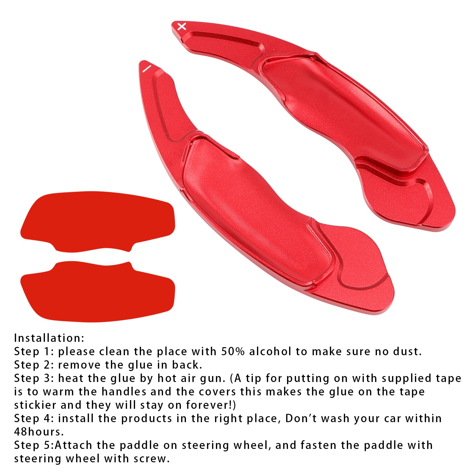 Extension de paletteur de volant pour Volvo XC60 XC90 Aluminium