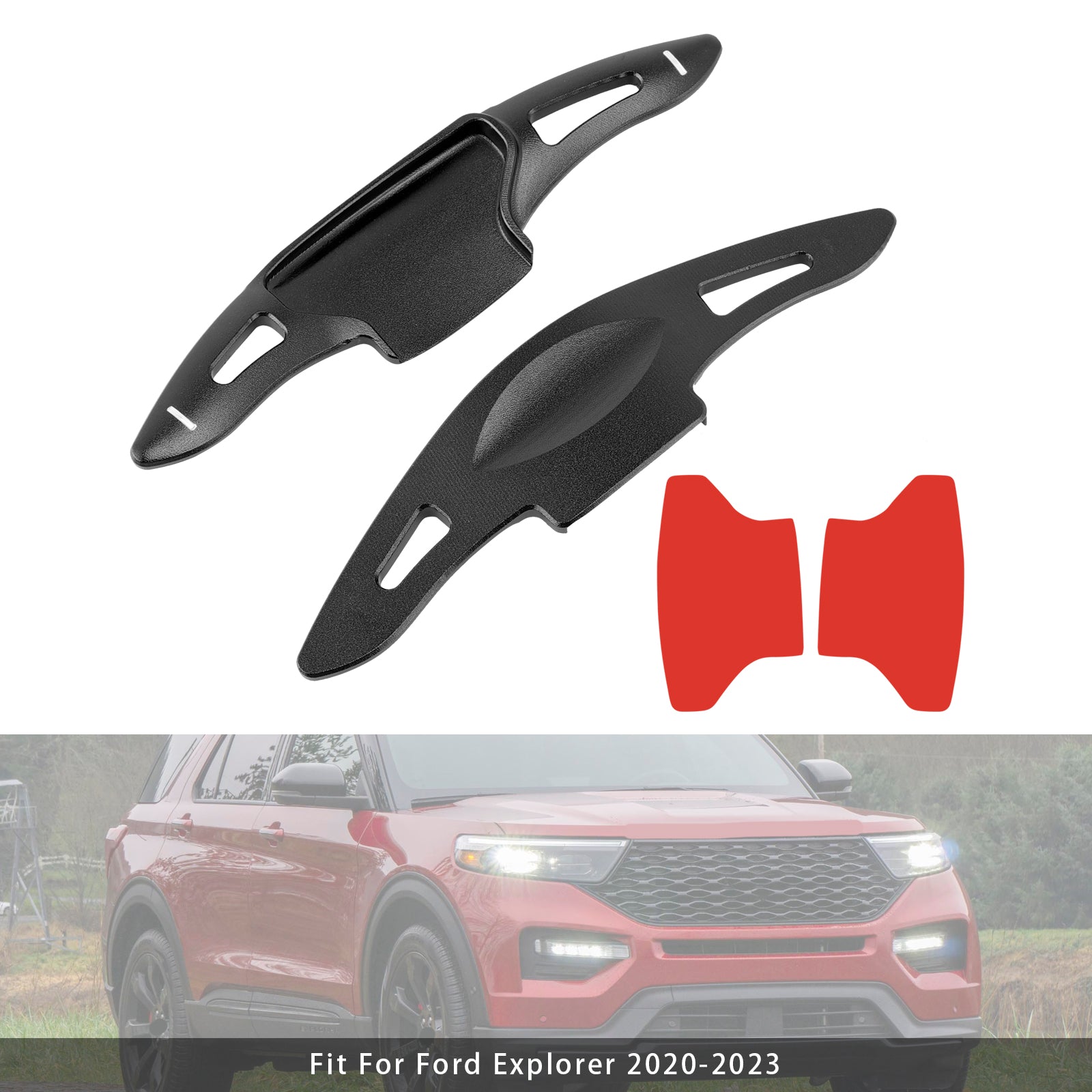 2020-2023 Extension du paddle-shifter du volant pour l'aluminium Ford Explorer