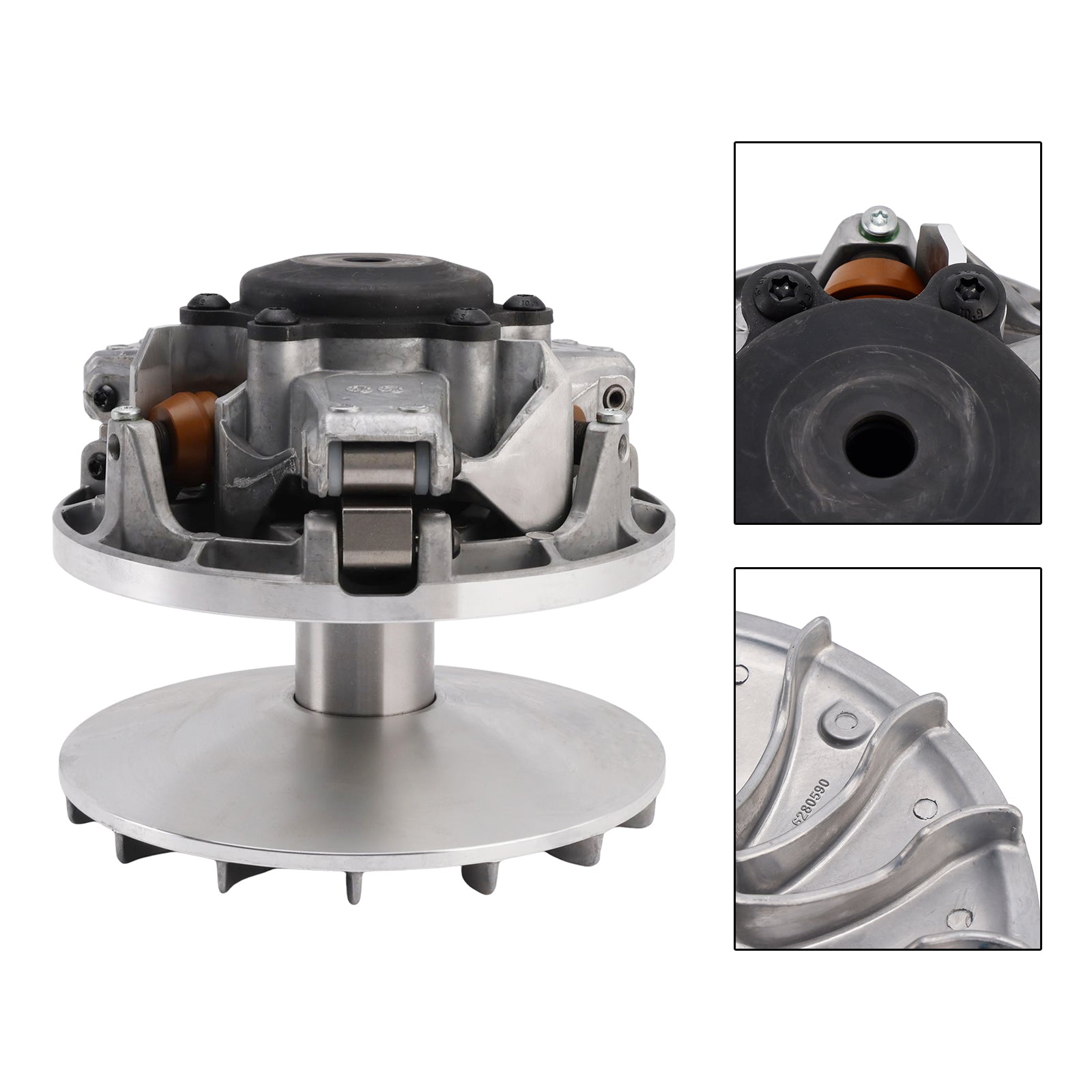 Front Complete Variator Set 420686870 For Can-Am Maverick Turbo Rs Rr Max Turbo