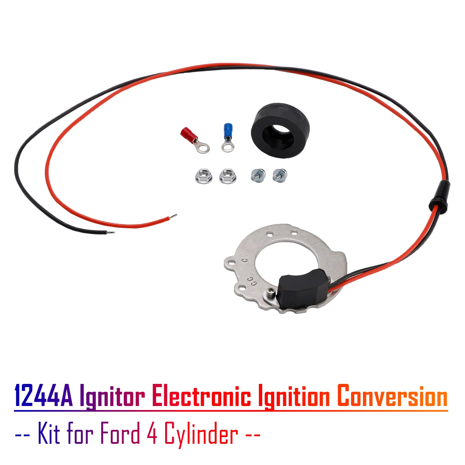 Kit de Conversion d'allumage électronique, 1244A, pour Ford, 4 cylindres