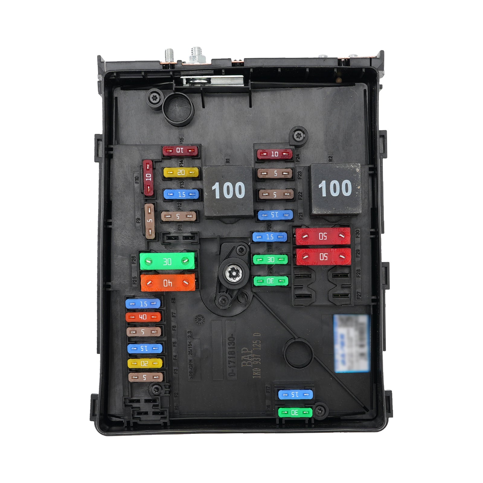 Relay Fuse Box Board 1K0937125D For VW Jetta Golf MK5 Eos Rabbit Audi A3