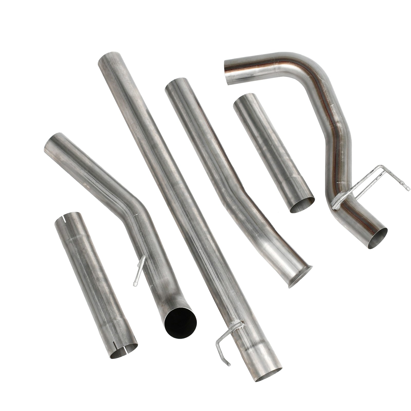 2011-2019 Ford Powerstroke 6.7 Diesel 4" DPF Verwijder Race Pipe Downpipe-Back Cab & Chassis