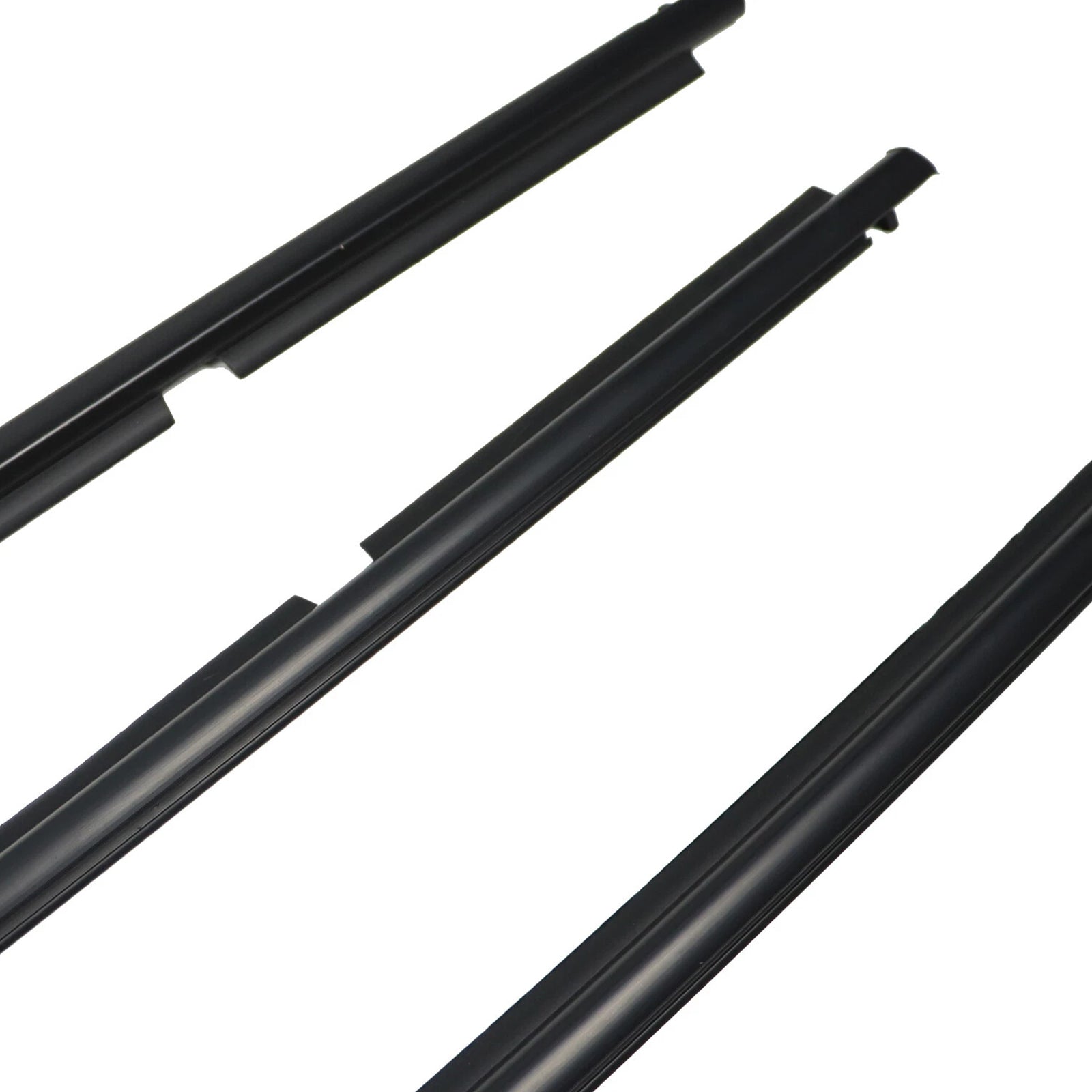 2008-2010 Toyota Highlander 4Pcs Weatherstrip Window Moulding Trim Seal Belt