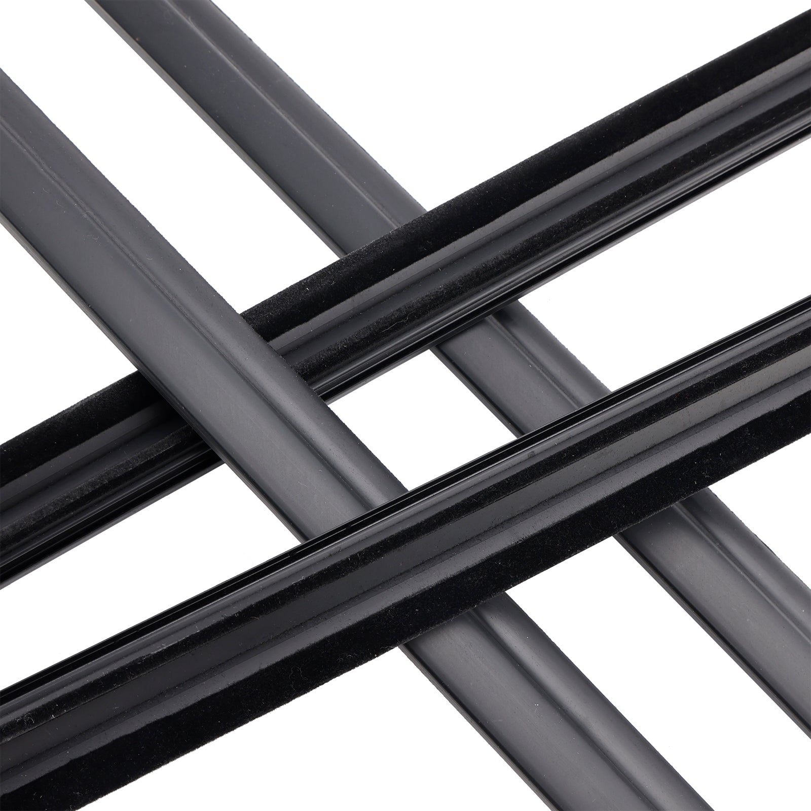 1996-2001 TOYOTA 4RUNNER 4PCS Door Glass Belt Outer Molding Weatherstrip