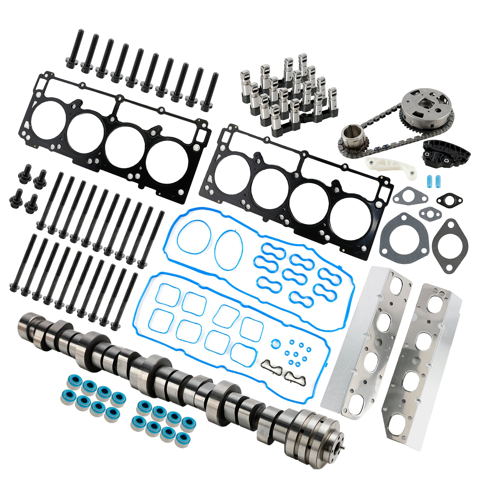 MDS Lifters Kit Timing Chain Kit Camshaft Kit for Dodge Ram 1500 5.7L Hemi 09-19