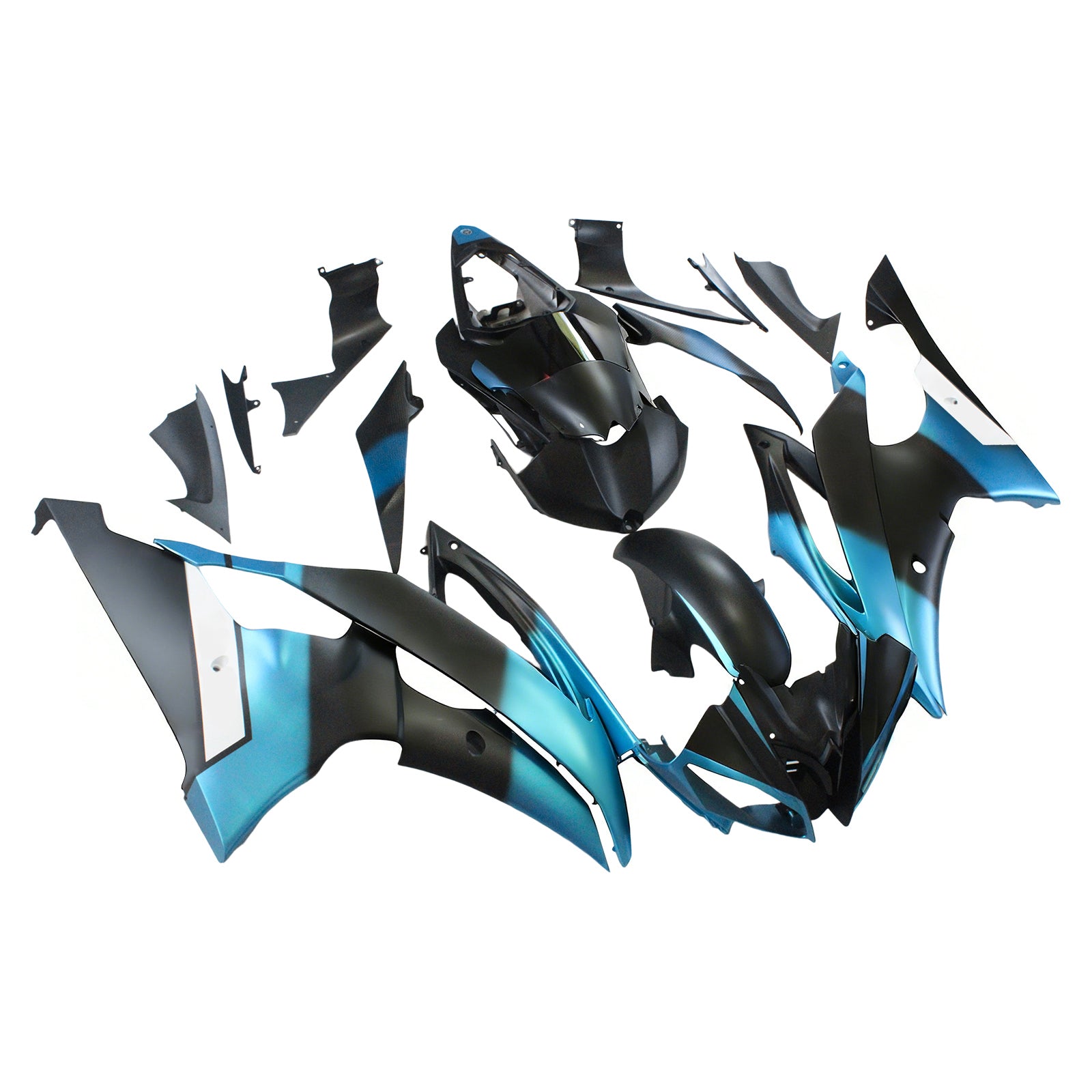 Injection Fairing Kit Bodywork Plastic ABS fit For Yamaha YZF 600 R6 2008-2016