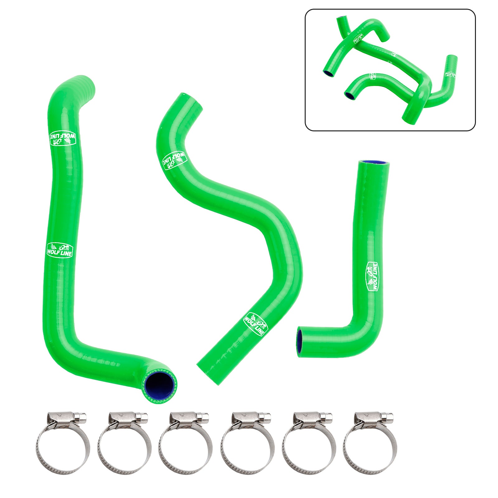 2020-2022 Street Triple 765 R RS Silicone Radiator coolant Hose kit