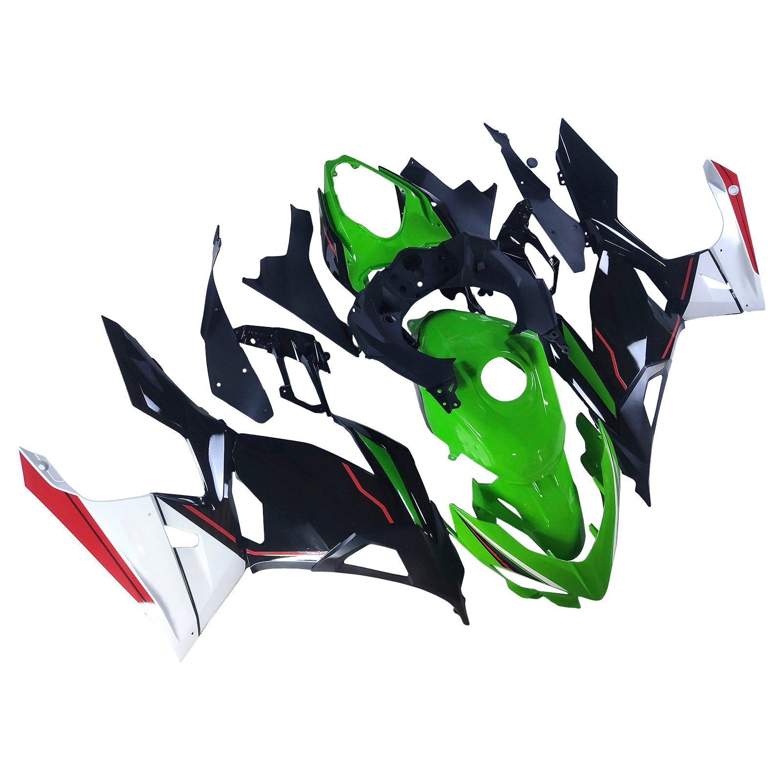 Injection Fairing Kit Bodywork For Kawasaki EX400 Ninja400 2018-2024