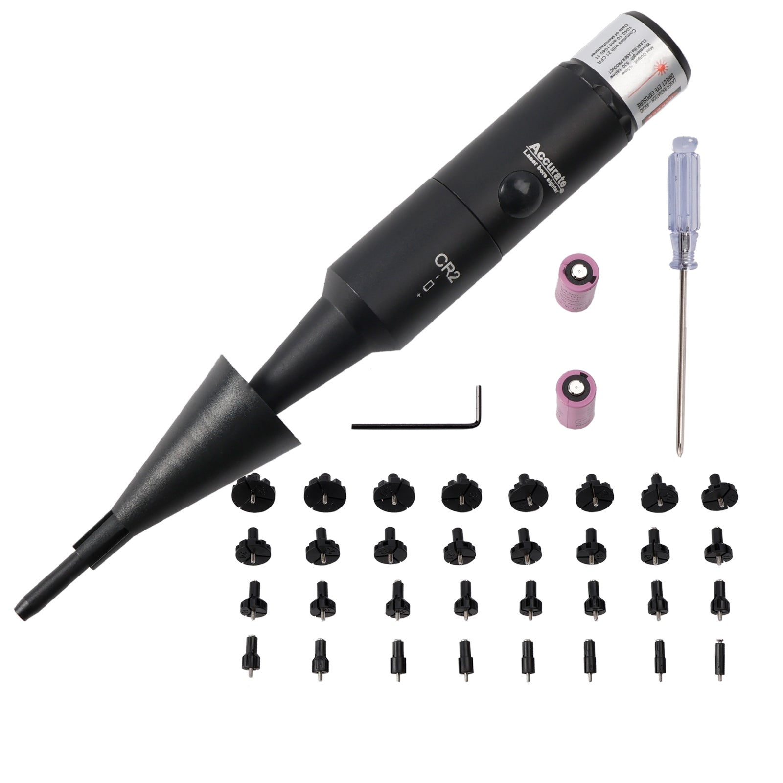 Professionele Laser Bore Sight Kit Meerdere kaliber Verbeterde Red Bore Sighter