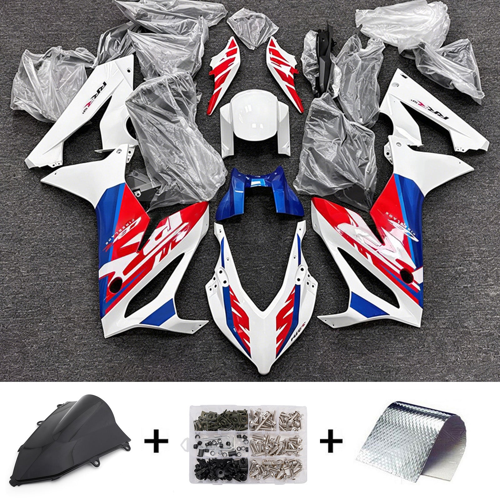 Injection Fairing Kit Bodywork Plastic ABS For Honda CBR650R 2019-2020