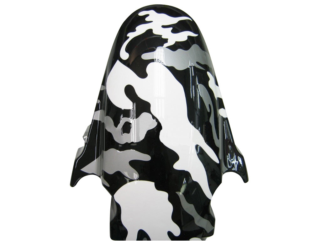 2003-2004 Honda CBR 600 RR Black White Silver Camouflage Racing Fairings Generic