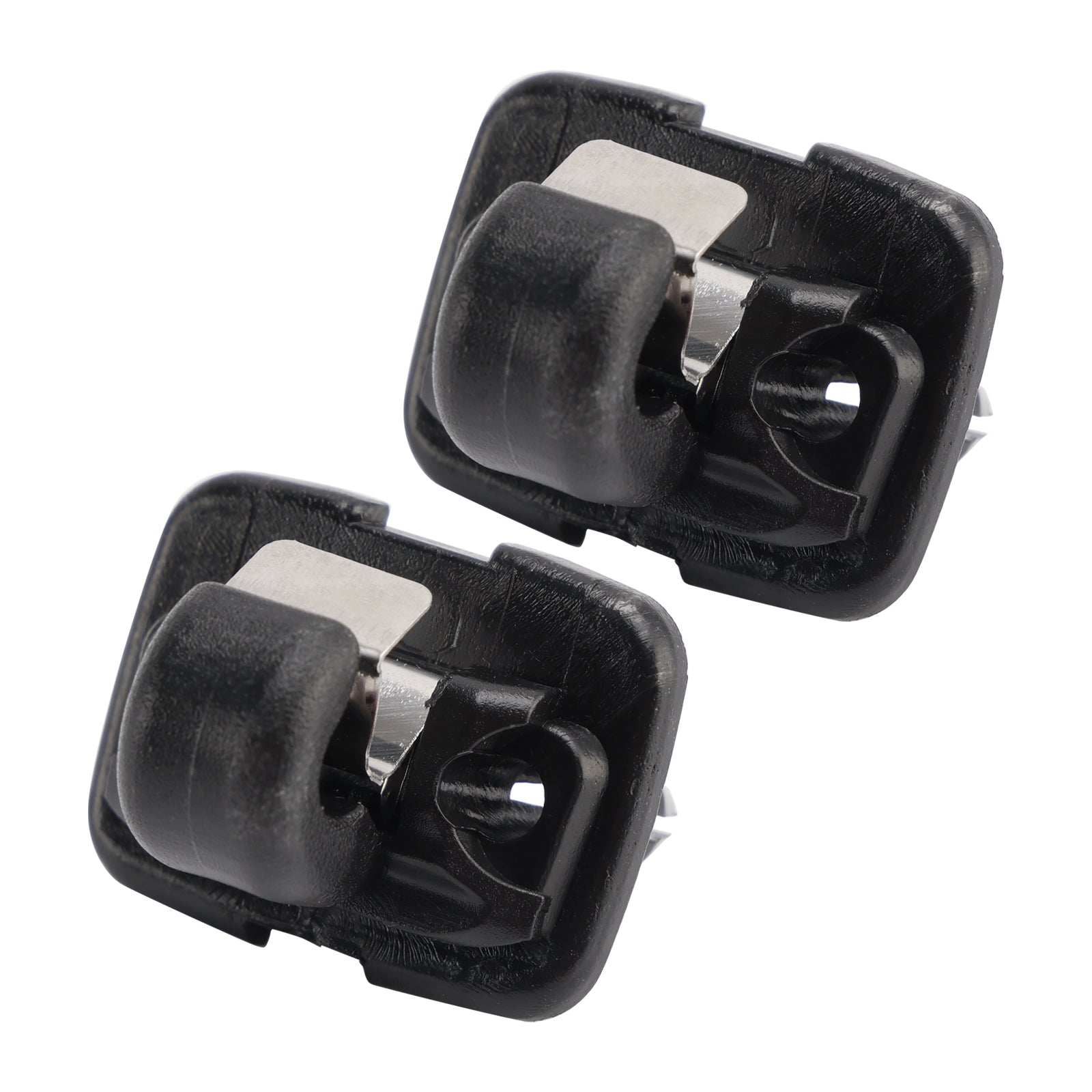 2x Sun Visor Clip 8V7857562 4PK For Audi A3 A5 Cabriolet TT Roadster 2017-2019