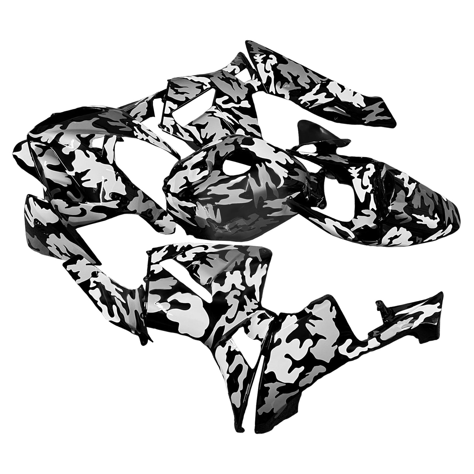 Injektionsmässa Kit Bodywork Plastic ABS för Honda CBR600RR 2005-2006 F5