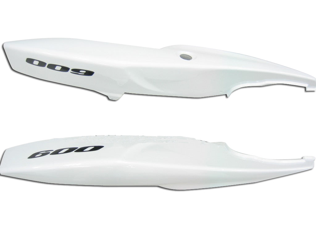 2006-2007 Suzuki GSXR 600 750 White GSXR Racing Fairings Generic