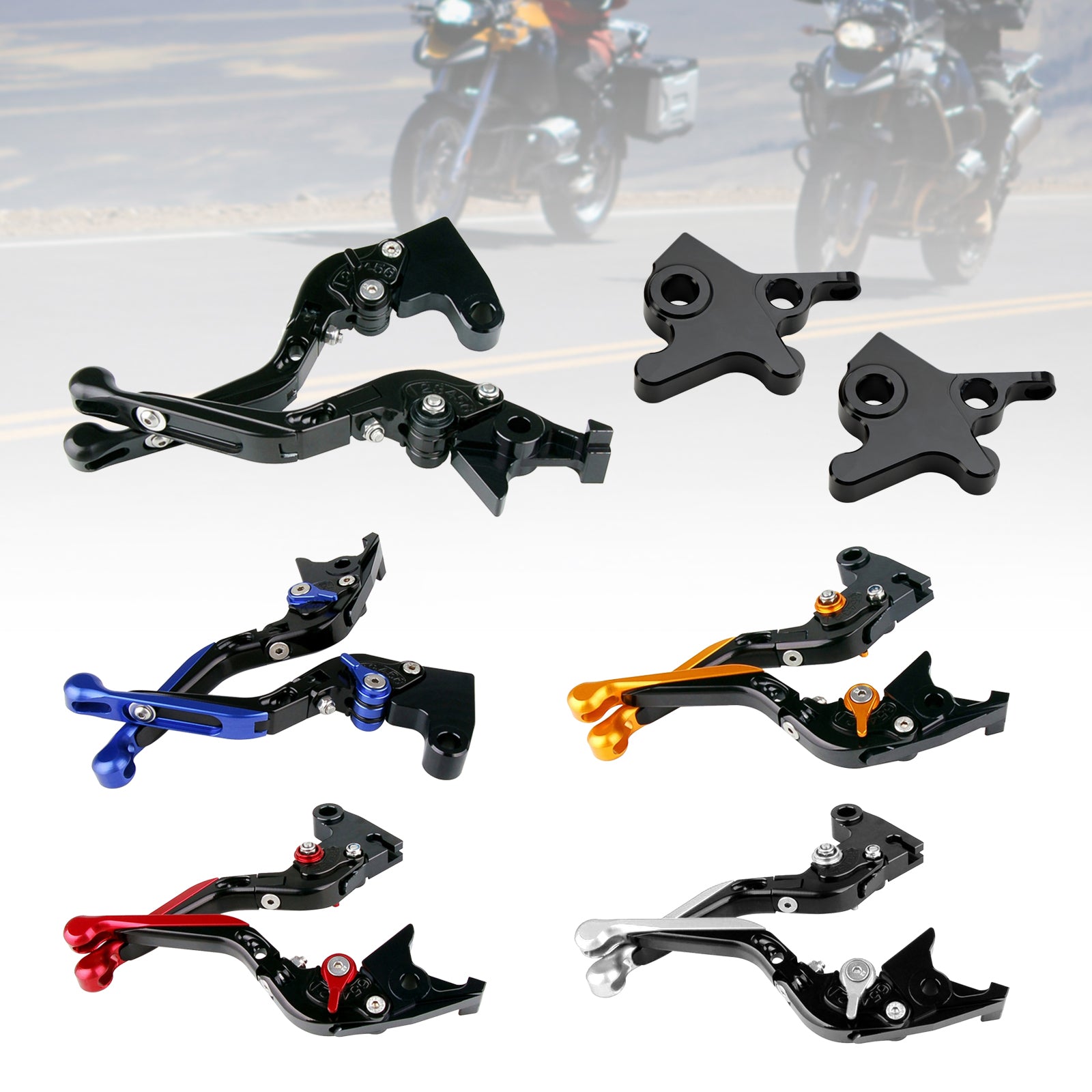Palanca de freno de embrague ajustable para Piaggio MP3 300 16-18 MP3 350 18-19