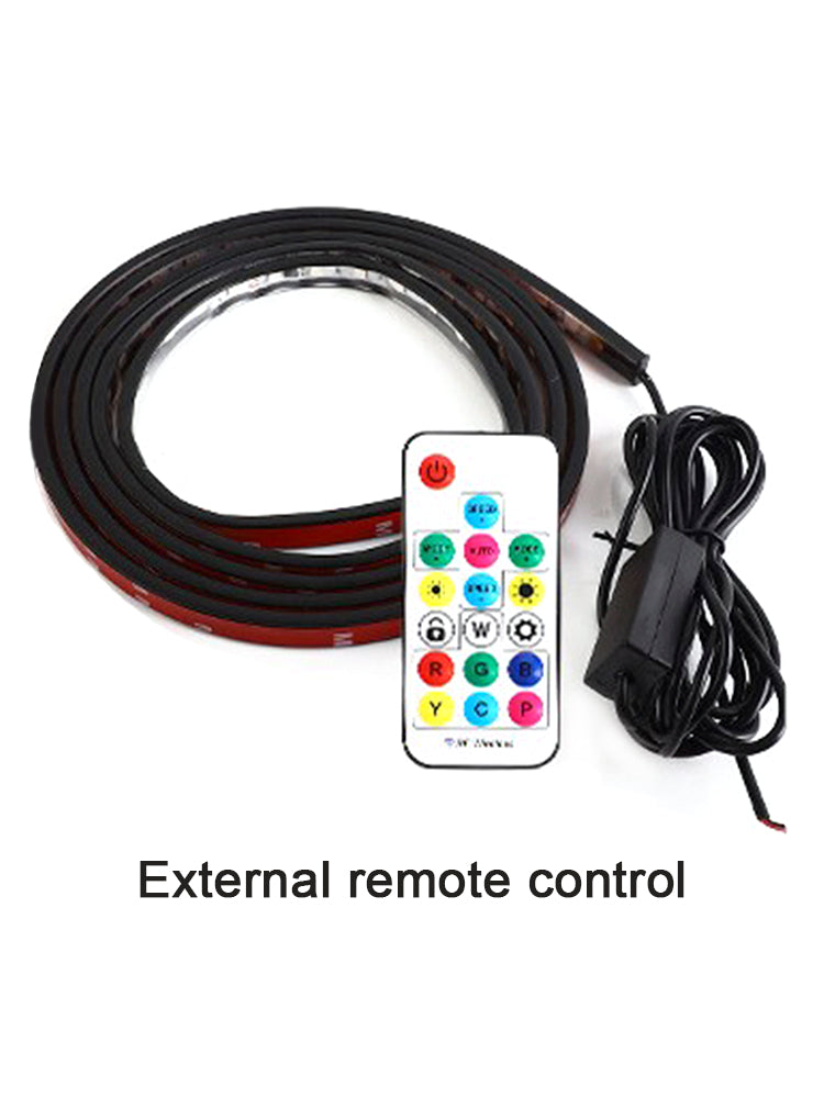 Freteada colorida de caminhão tiras de luz LED com controle remoto 2.4m