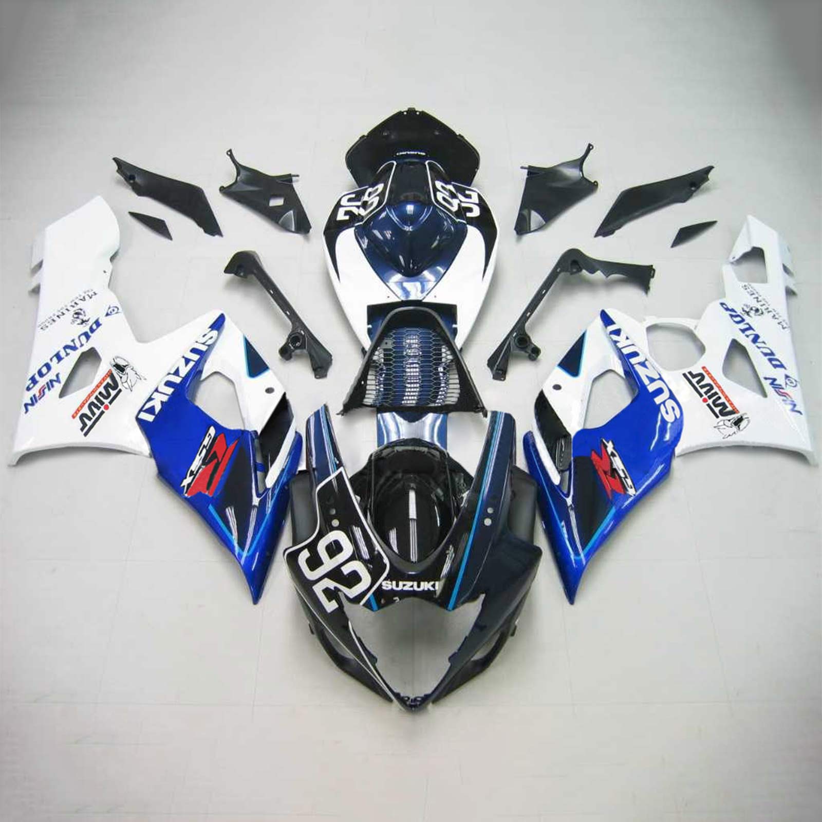 2005-2006 Suzuki GSXR1000 K5 Kit de carénage injection amotopart Bodywork Plastic Abs # 121